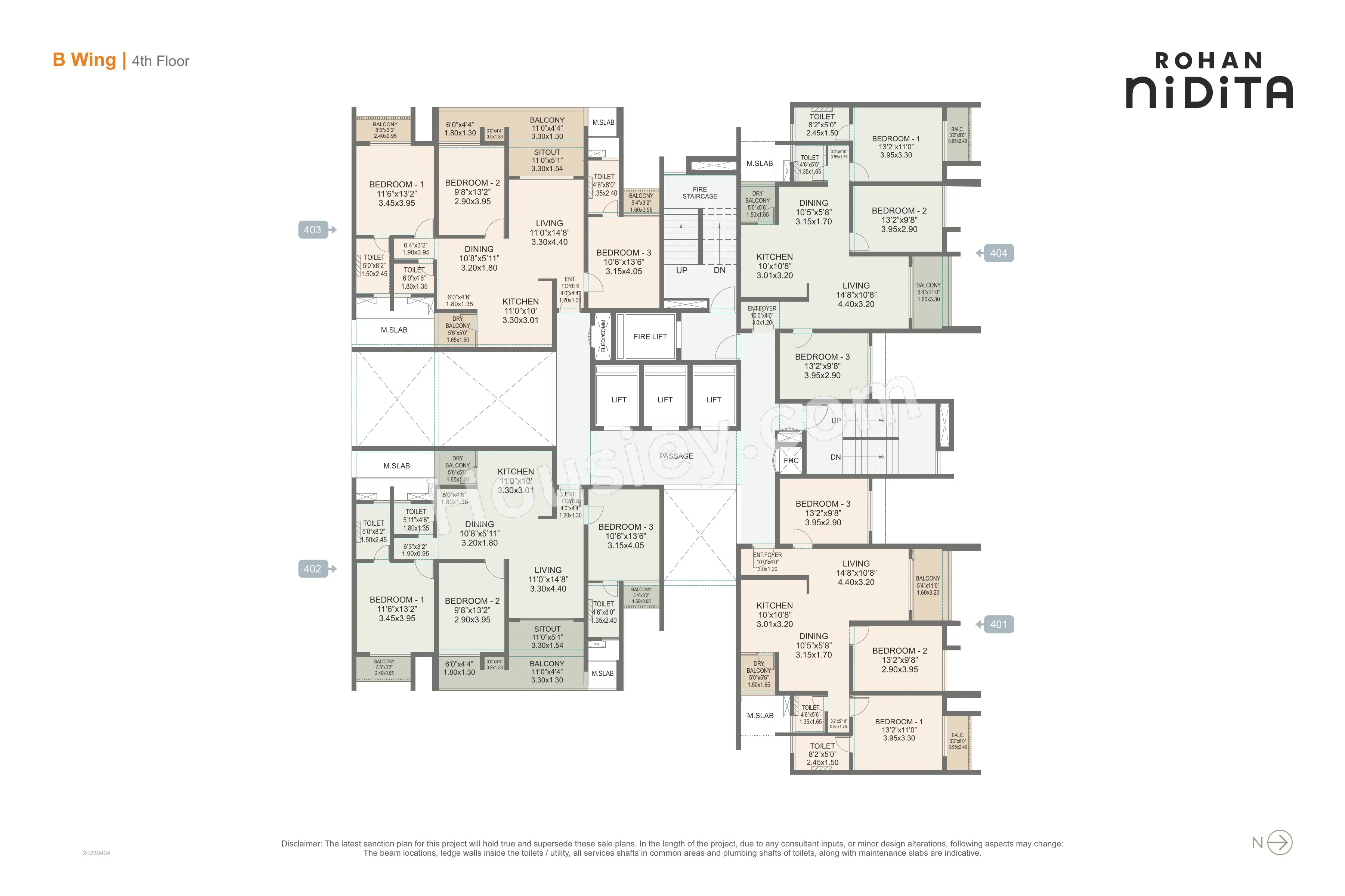 Rohan Nidita Floor plan 5