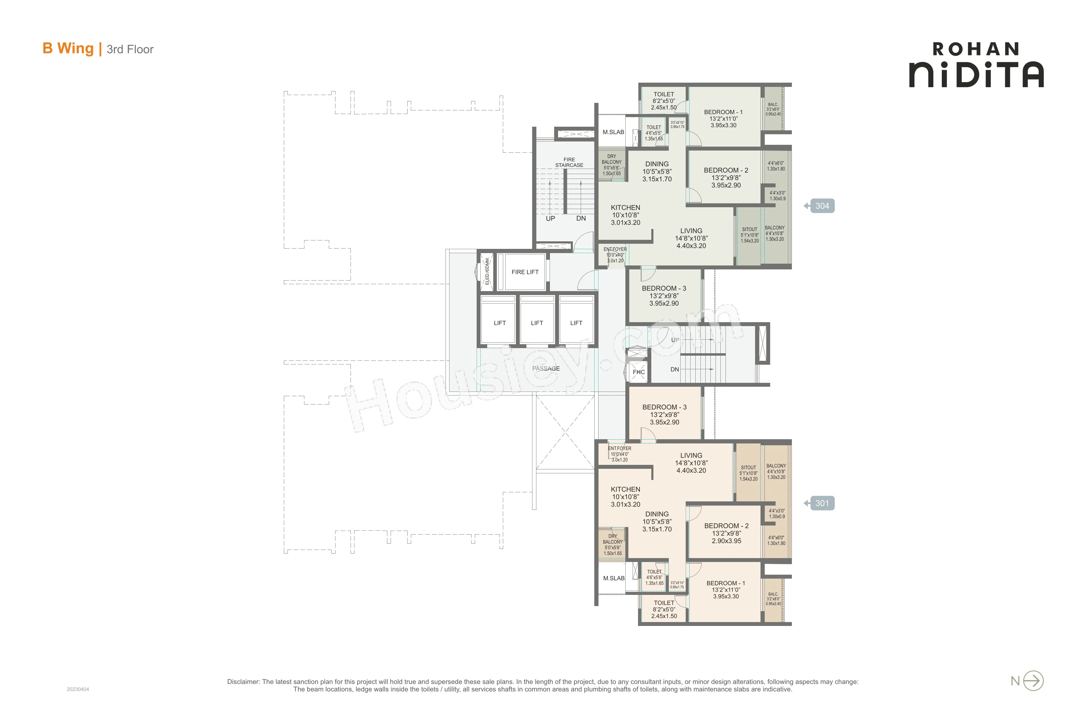 Rohan Nidita Floor plan 6