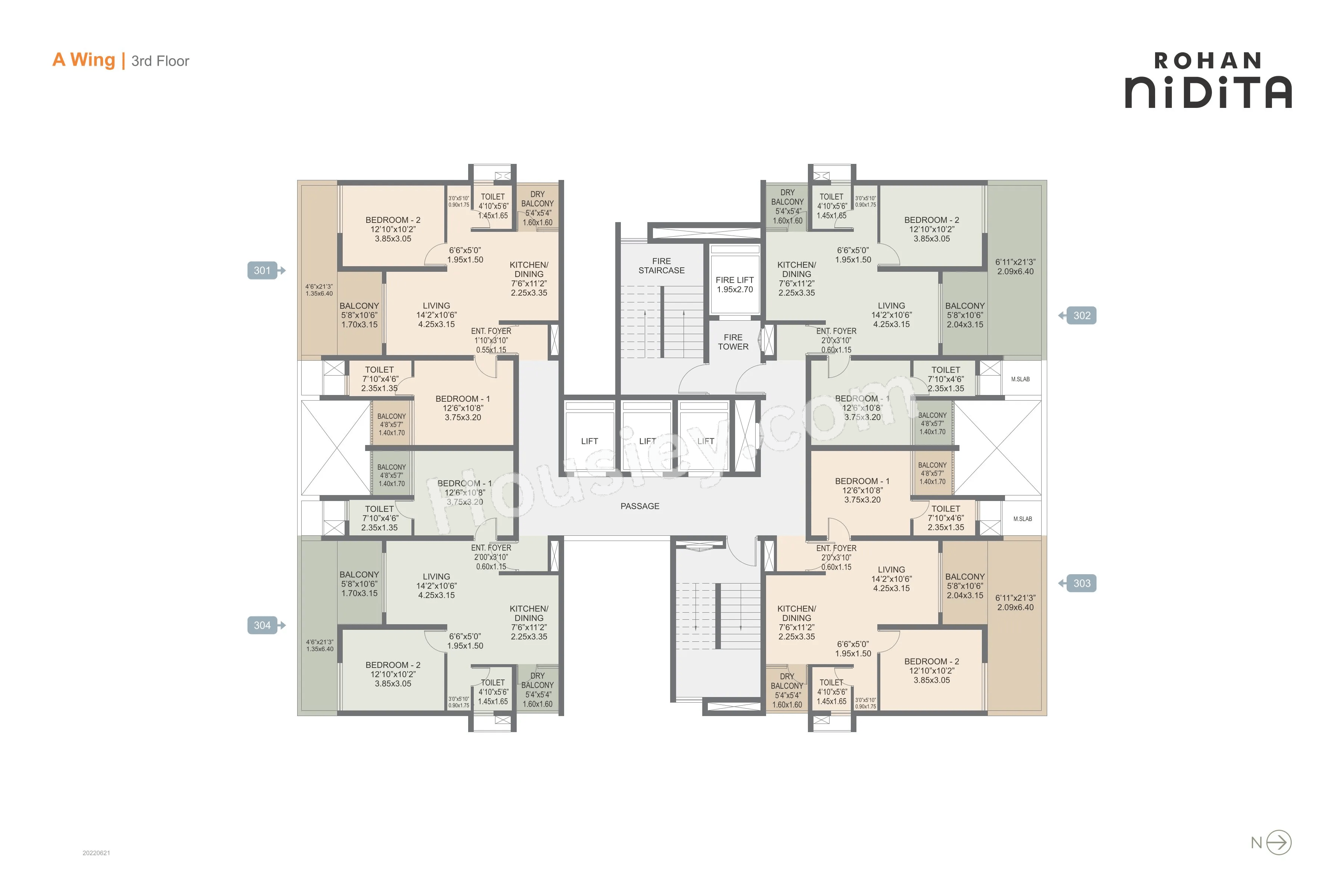 Rohan Nidita Floor plan 7