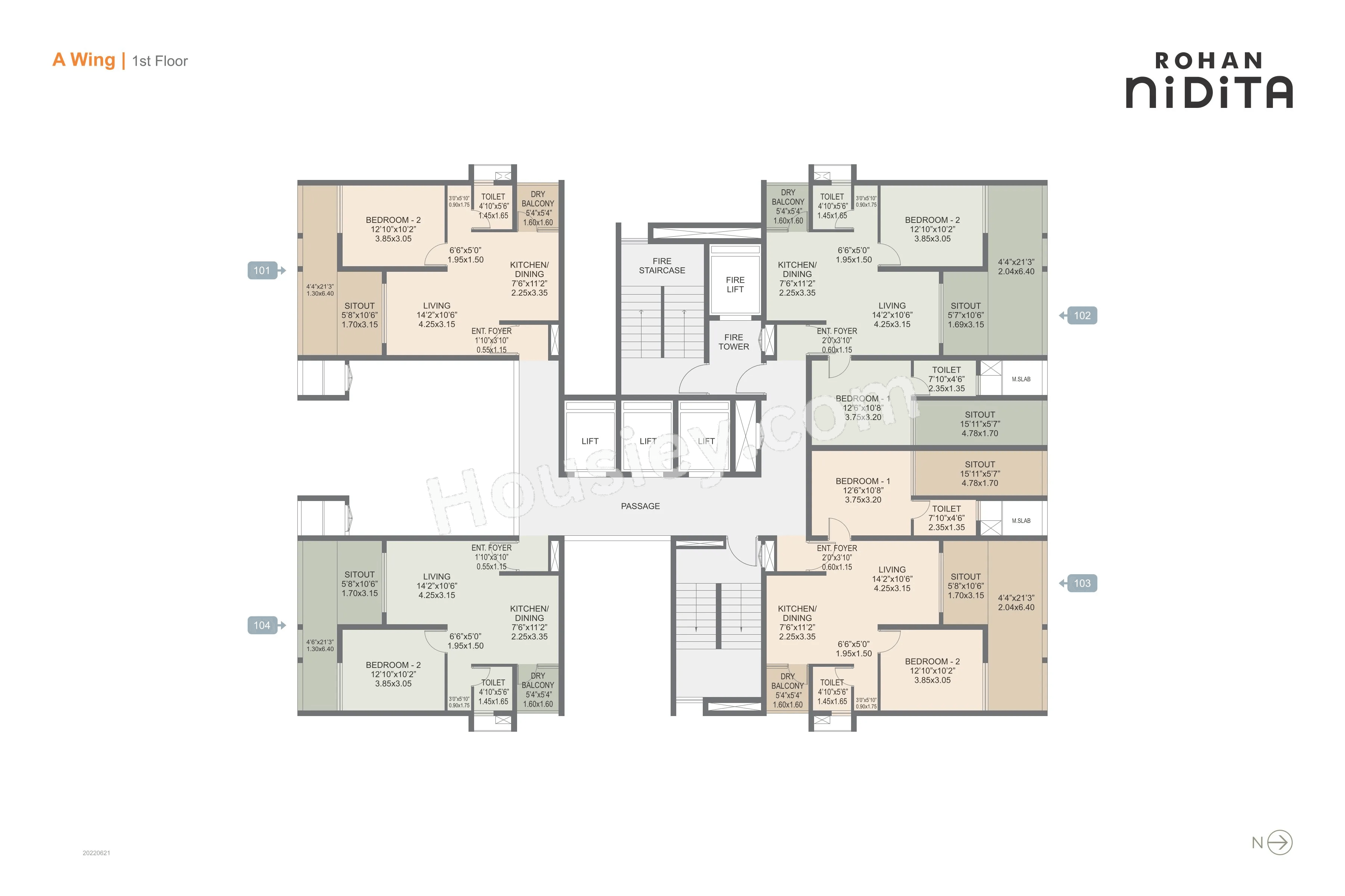 Rohan Nidita Floor plan 8
