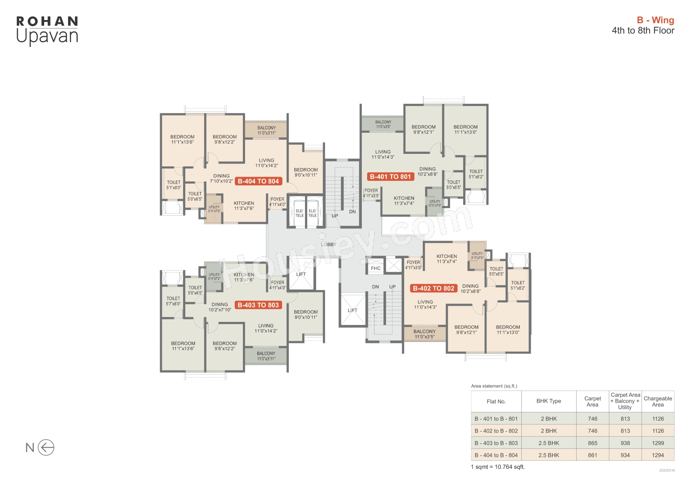 Rohan Upavan Floor plan 3