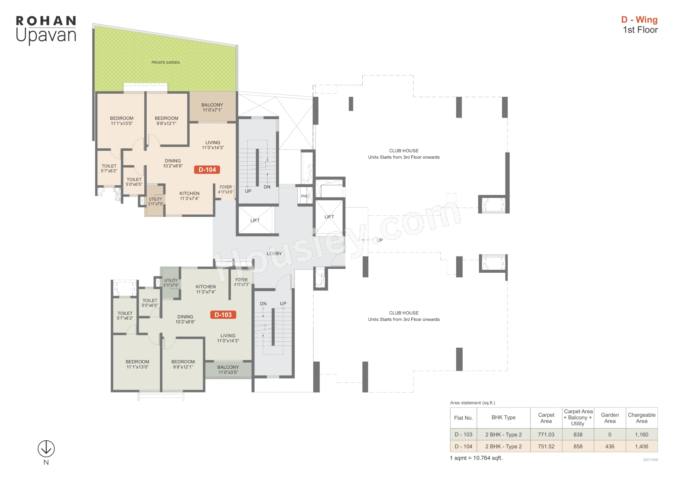 Rohan Upavan Floor plan 6