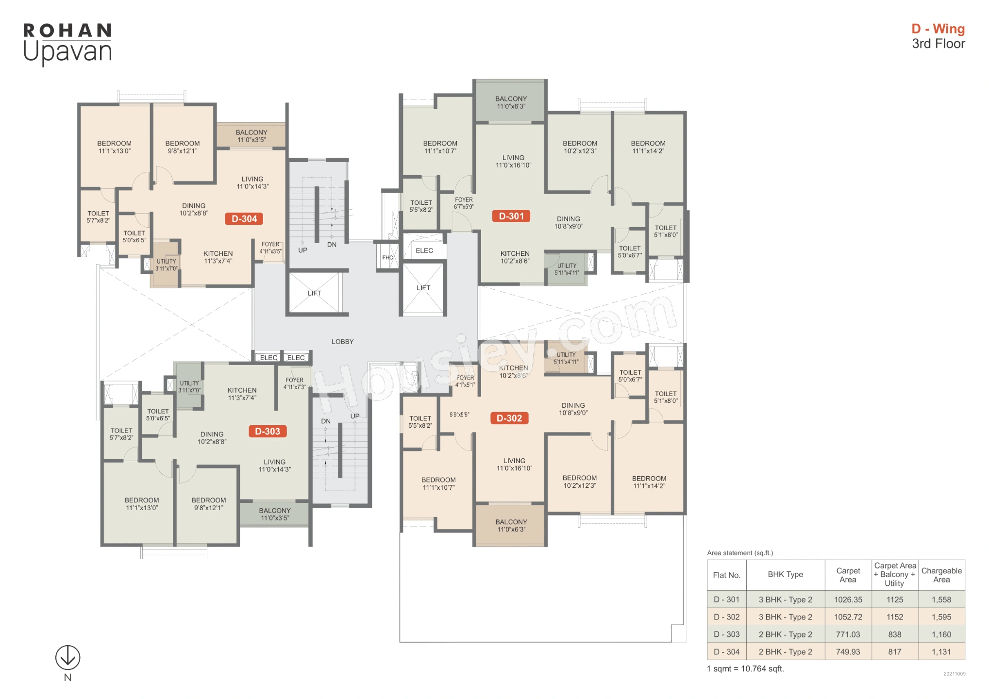 Rohan Upavan Floor plan 7