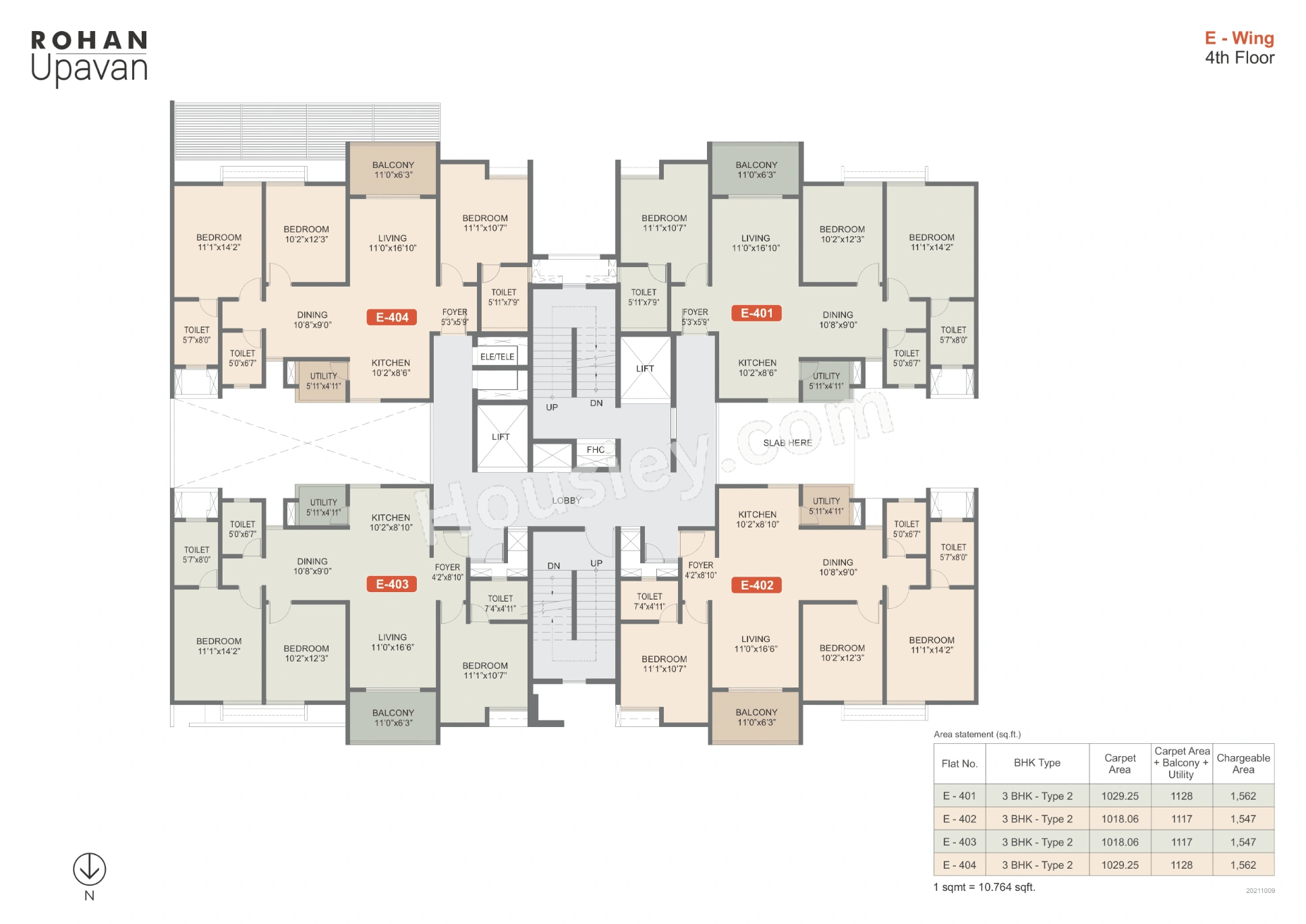 Rohan Upavan Floor plan 8