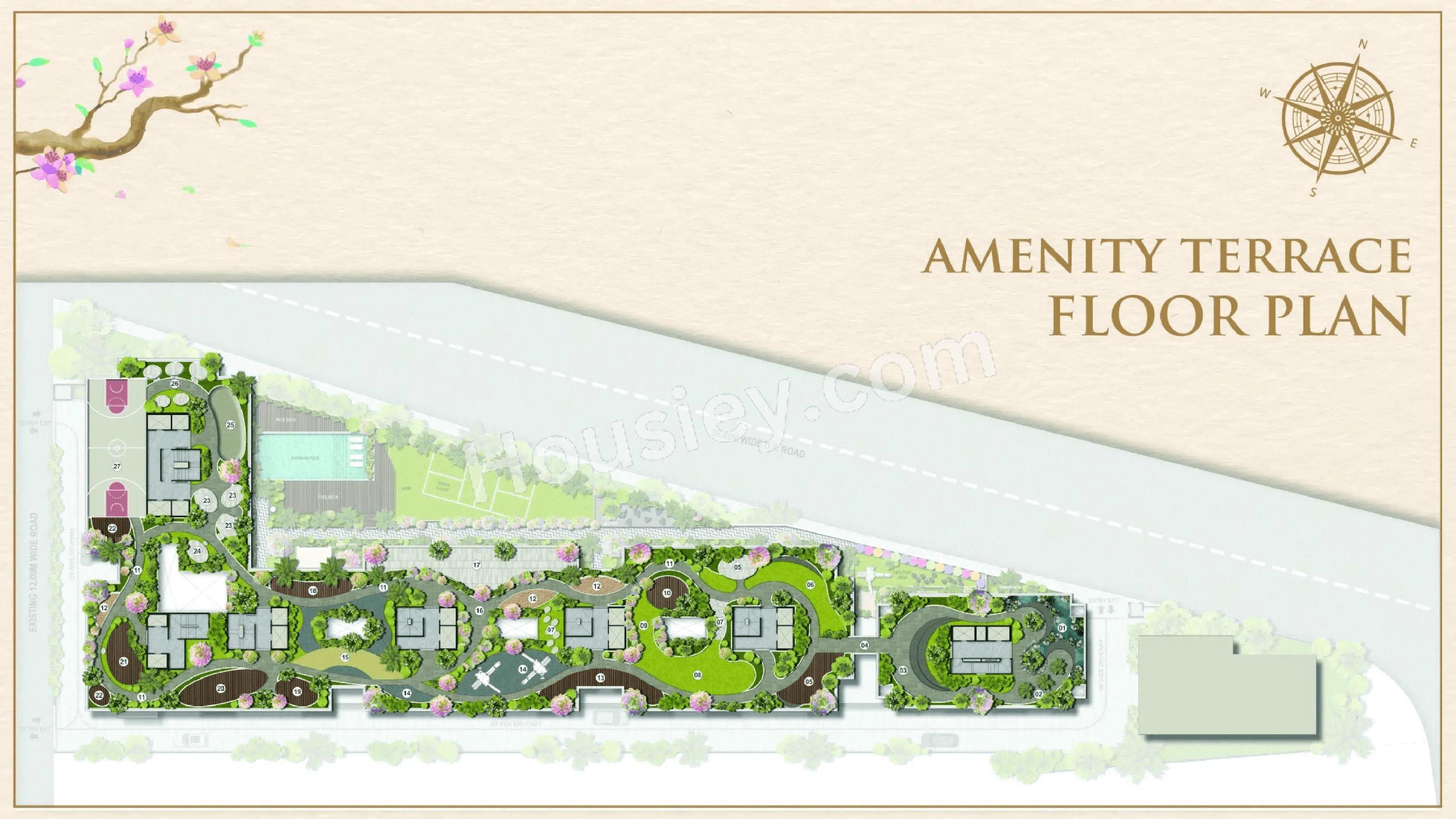 Roswalt Raya Floor plan 1