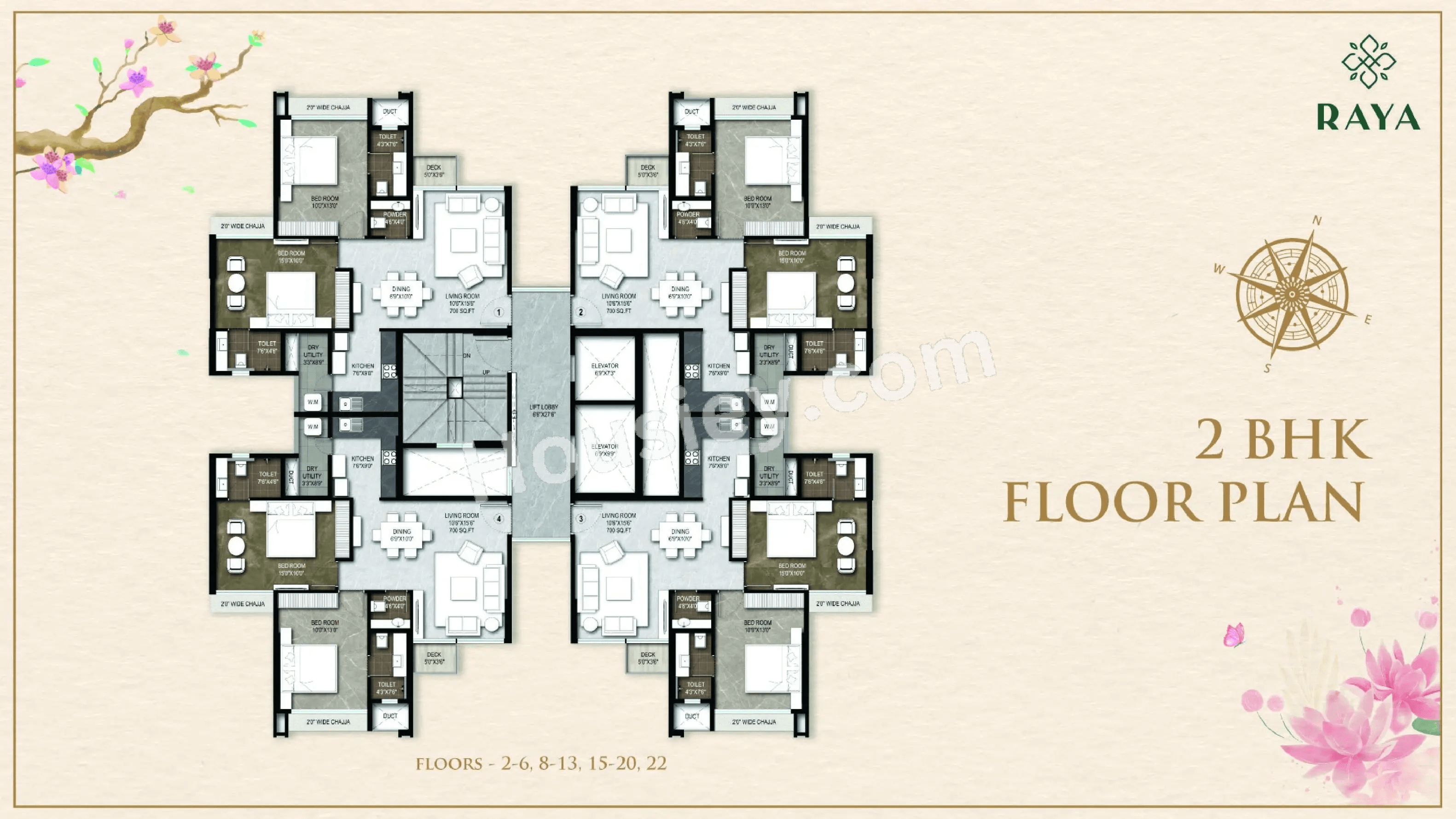 Roswalt Raya Floor plan 1