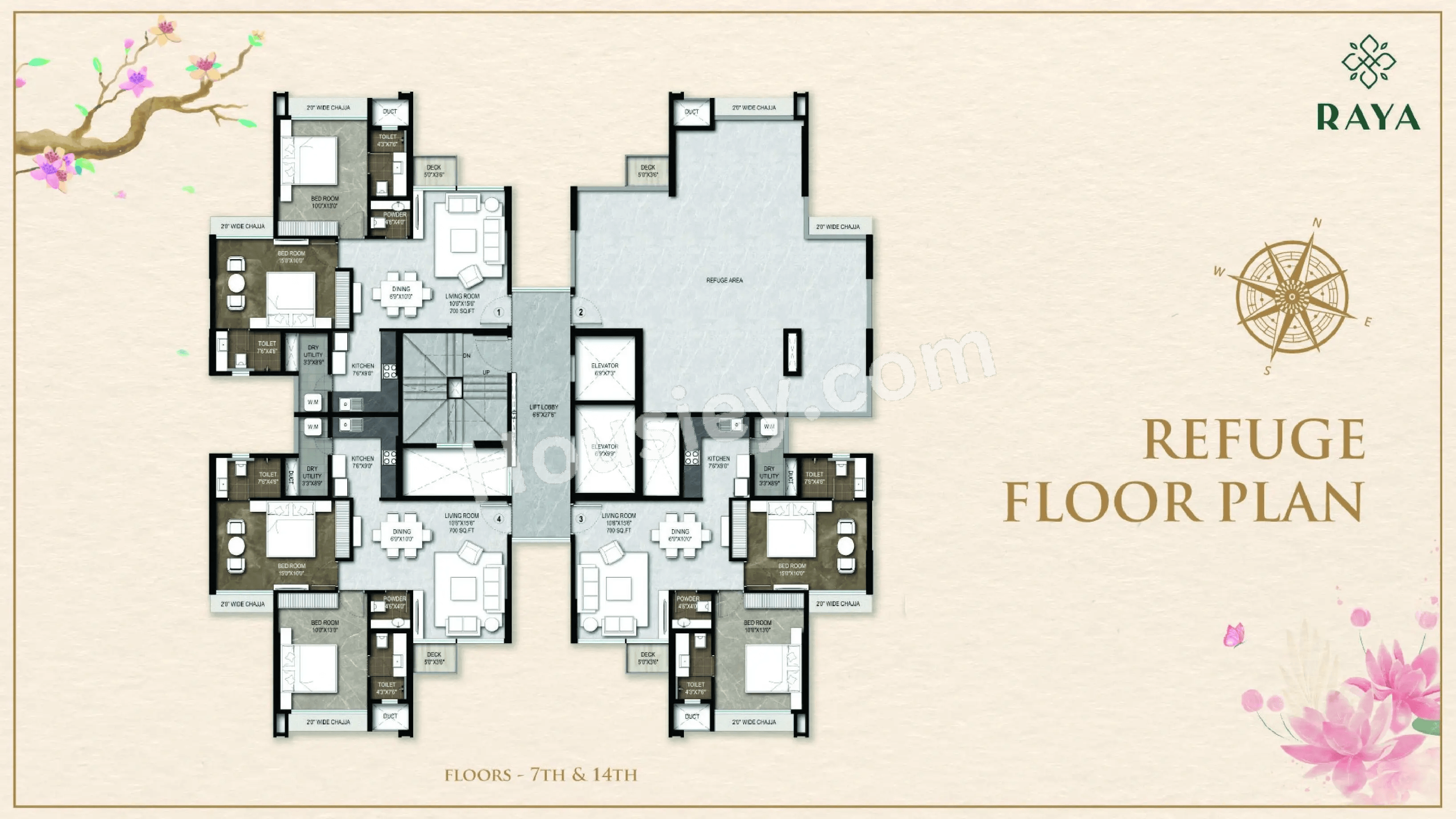 Roswalt Raya Floor plan 3
