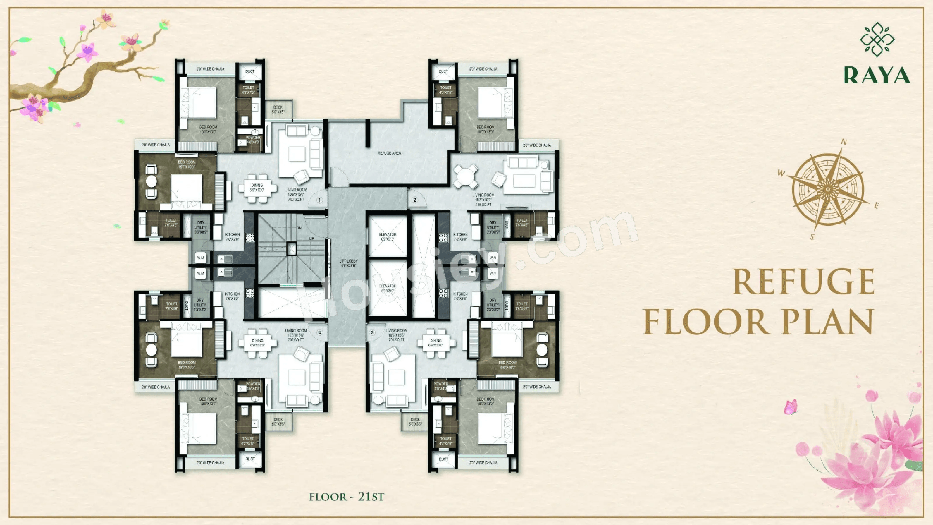 Roswalt Raya Floor plan 4