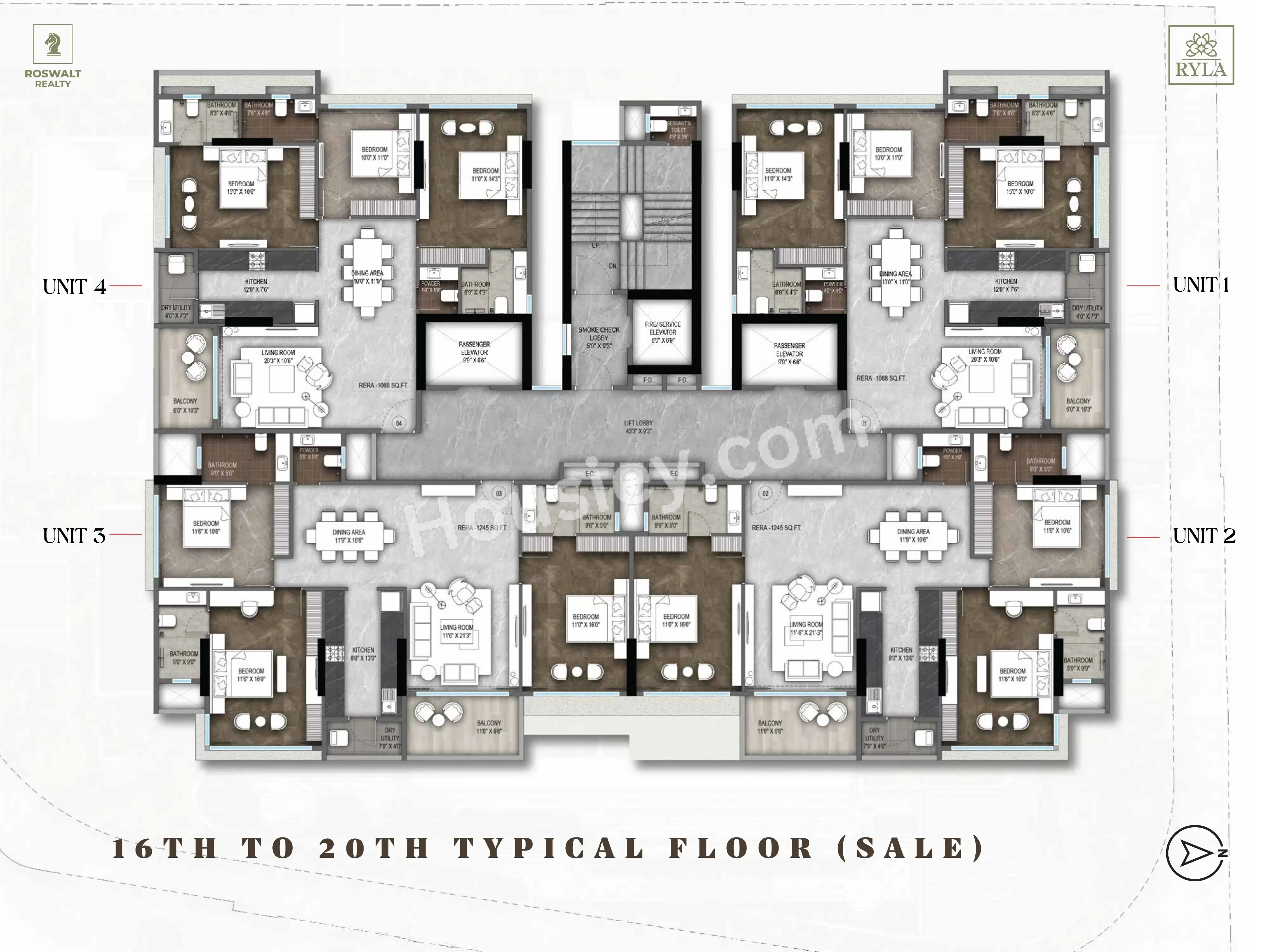 Roswalt Ryla Floor plan 3