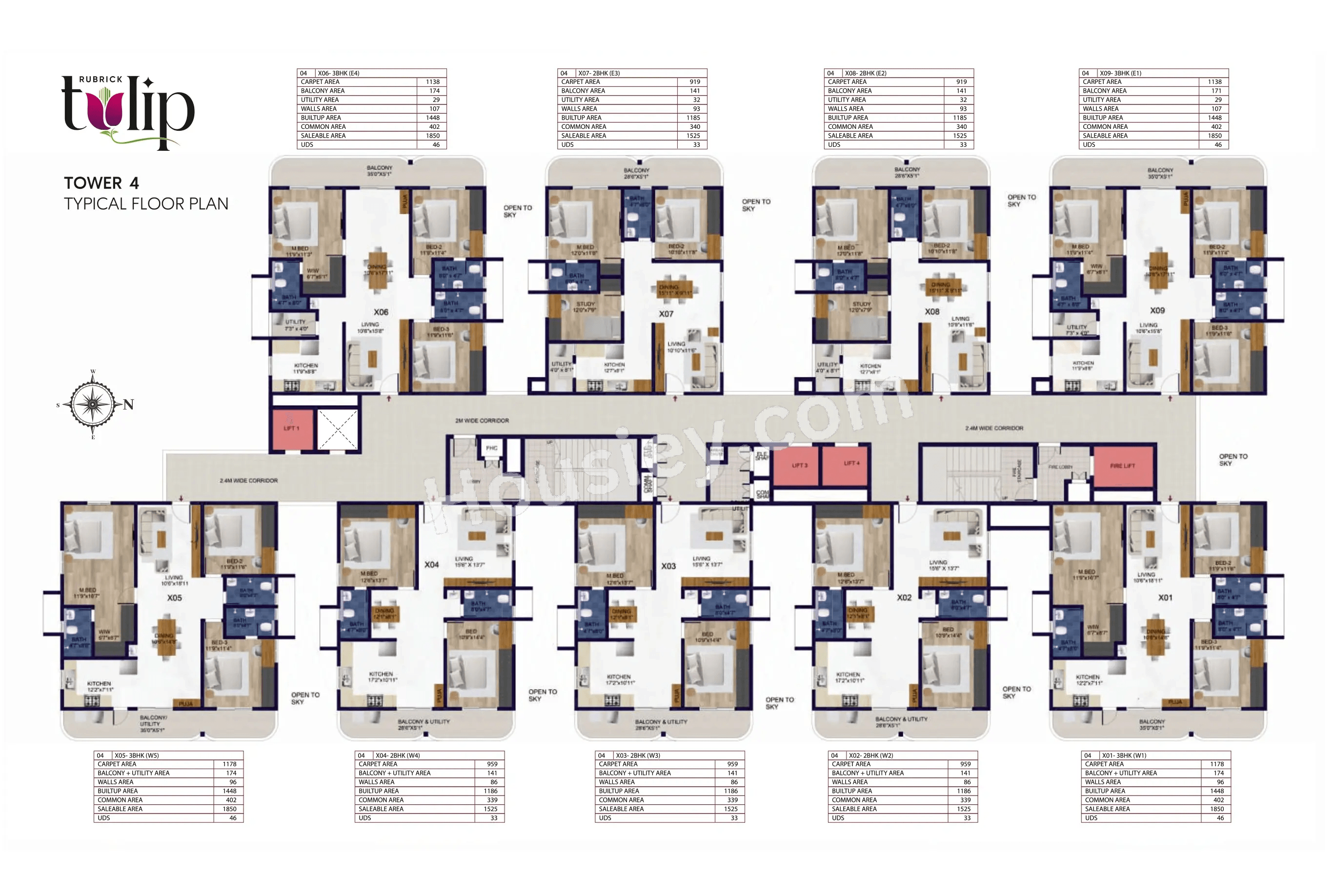 Rubrick Tulip Floor plan 3