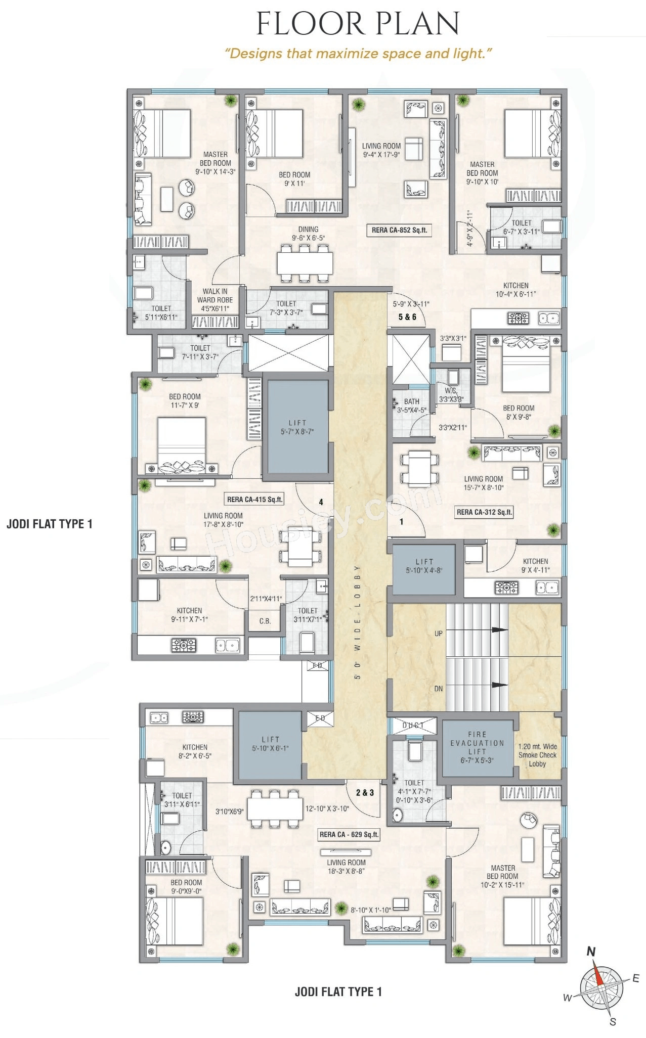 Rudra Galaxy Aura Floor plan 5