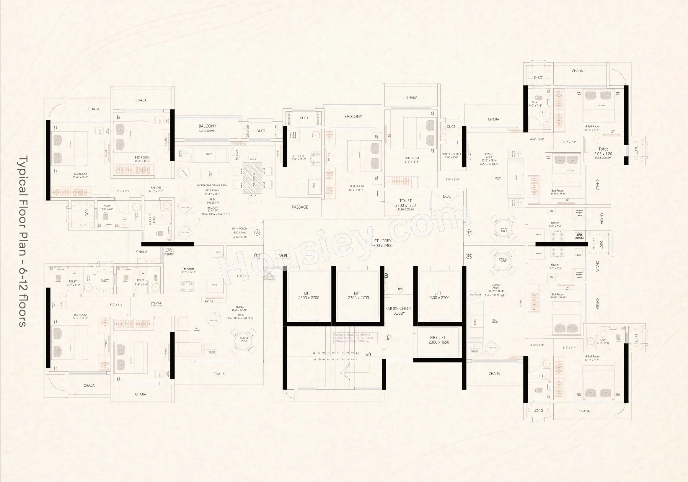 Rudua Zendor 6 Floor plan 5