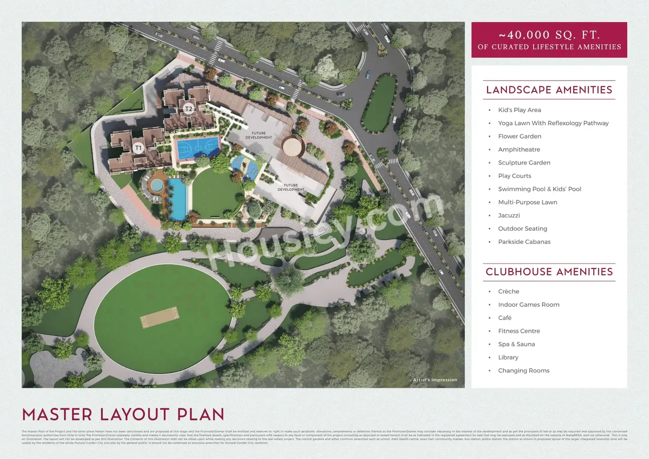 Runwal Garden City Ivory Master Plan