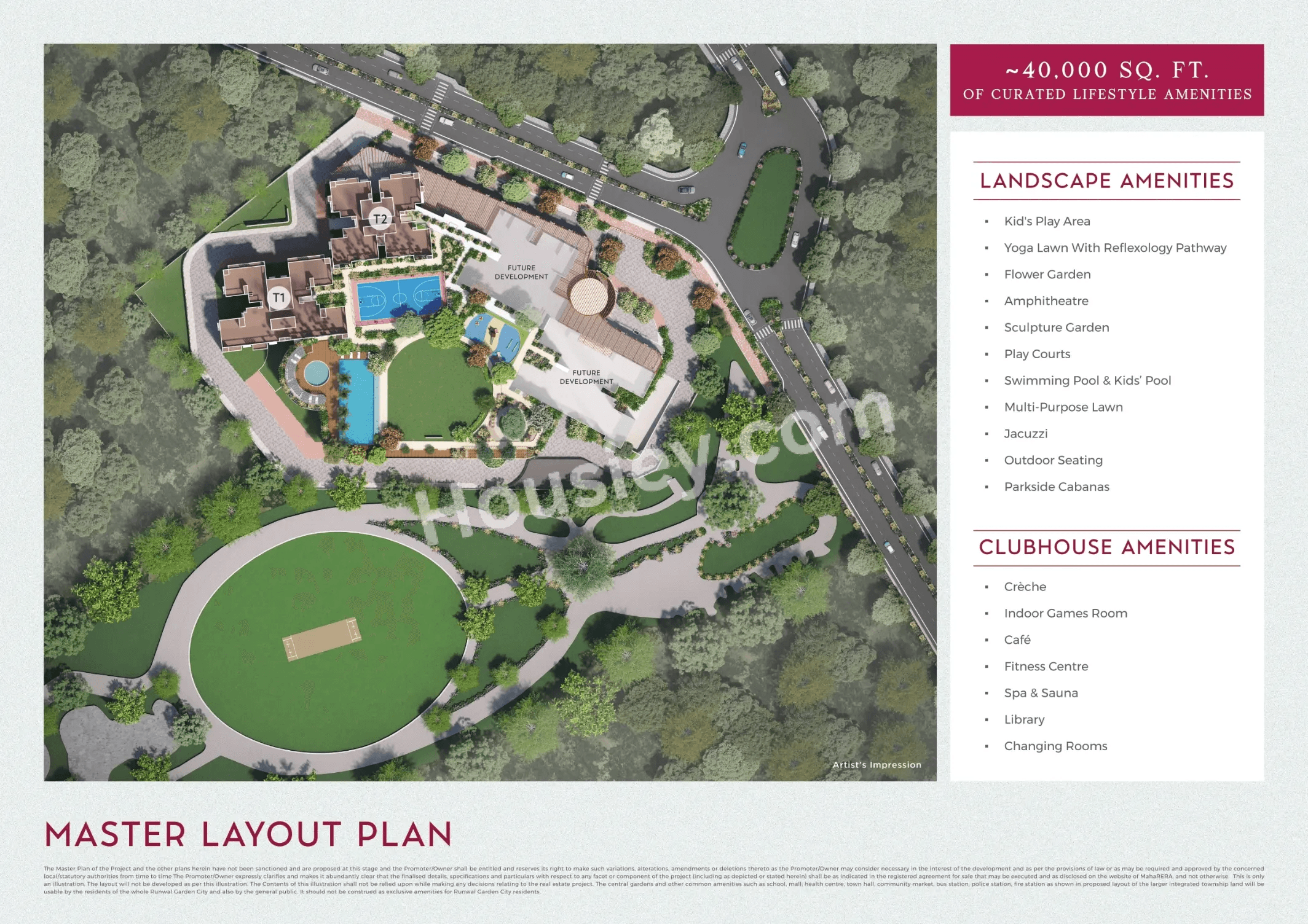 Runwal Garden City Ivory Master Plan