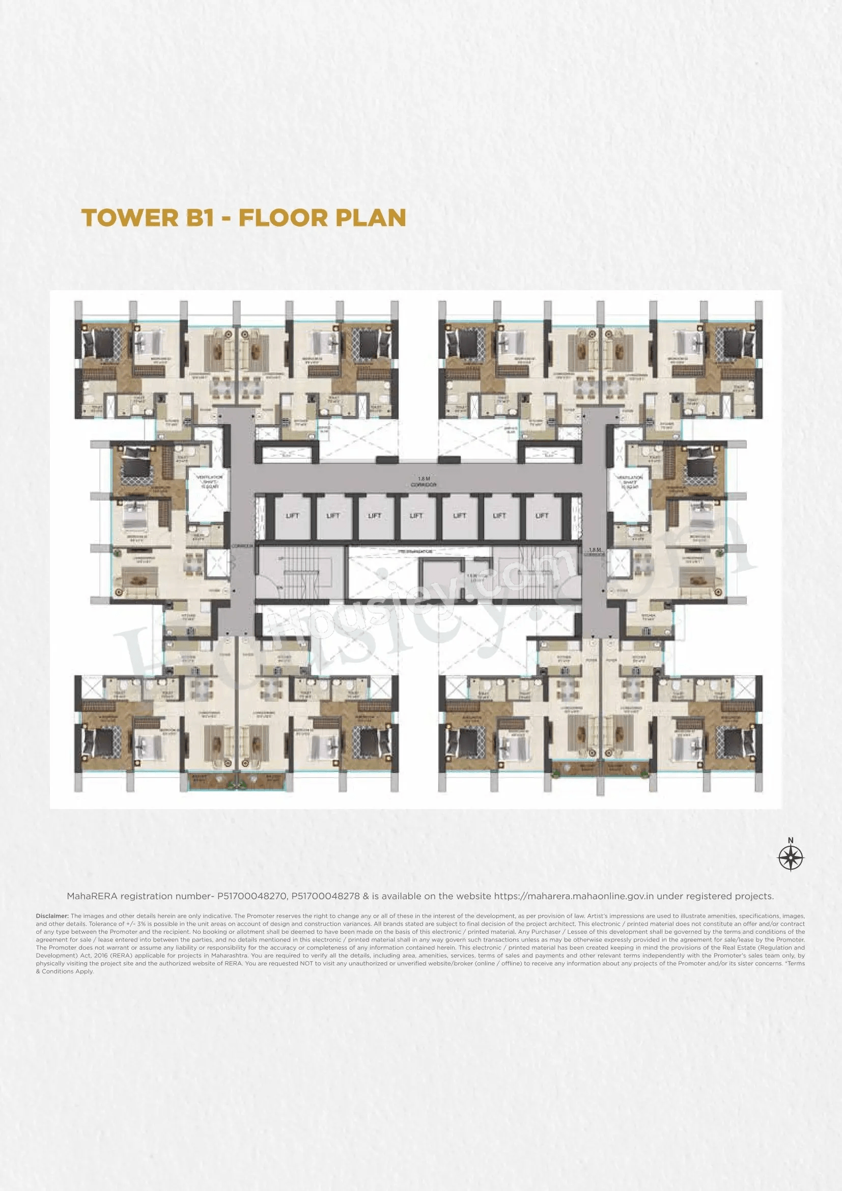 Runwal One Floor plan 1