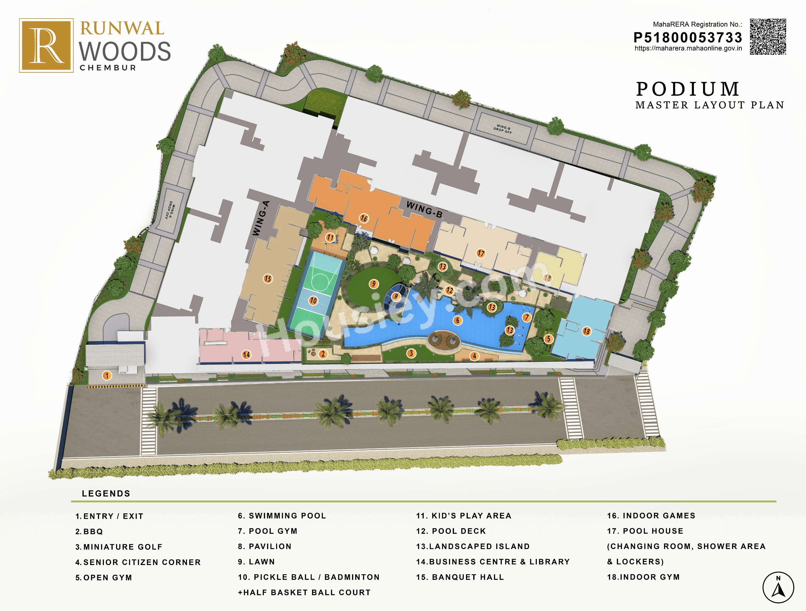 Runwal Woods Chembur Floor plan 1