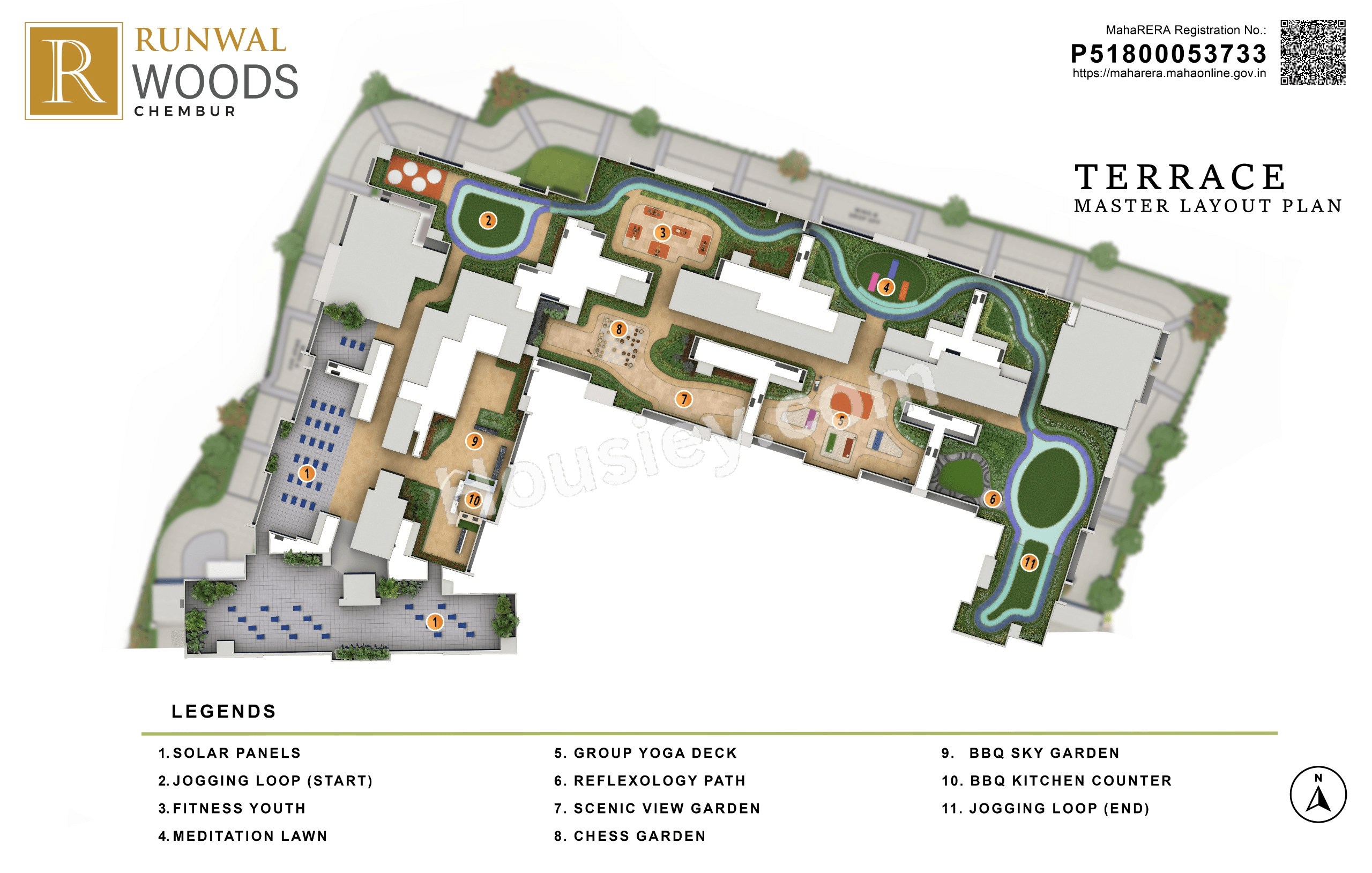 Runwal Woods Chembur Floor Plan