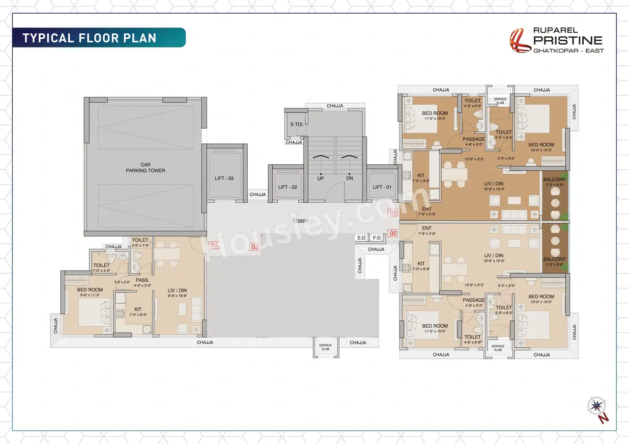 Ruparel Pristine Floor Plan