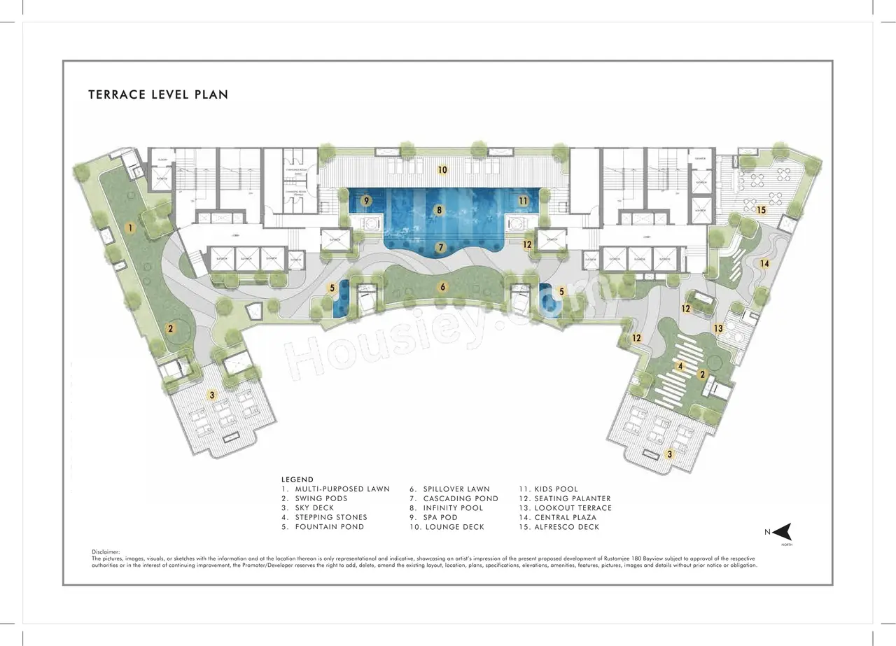 Rustomjee 180 Bayview Master Plan