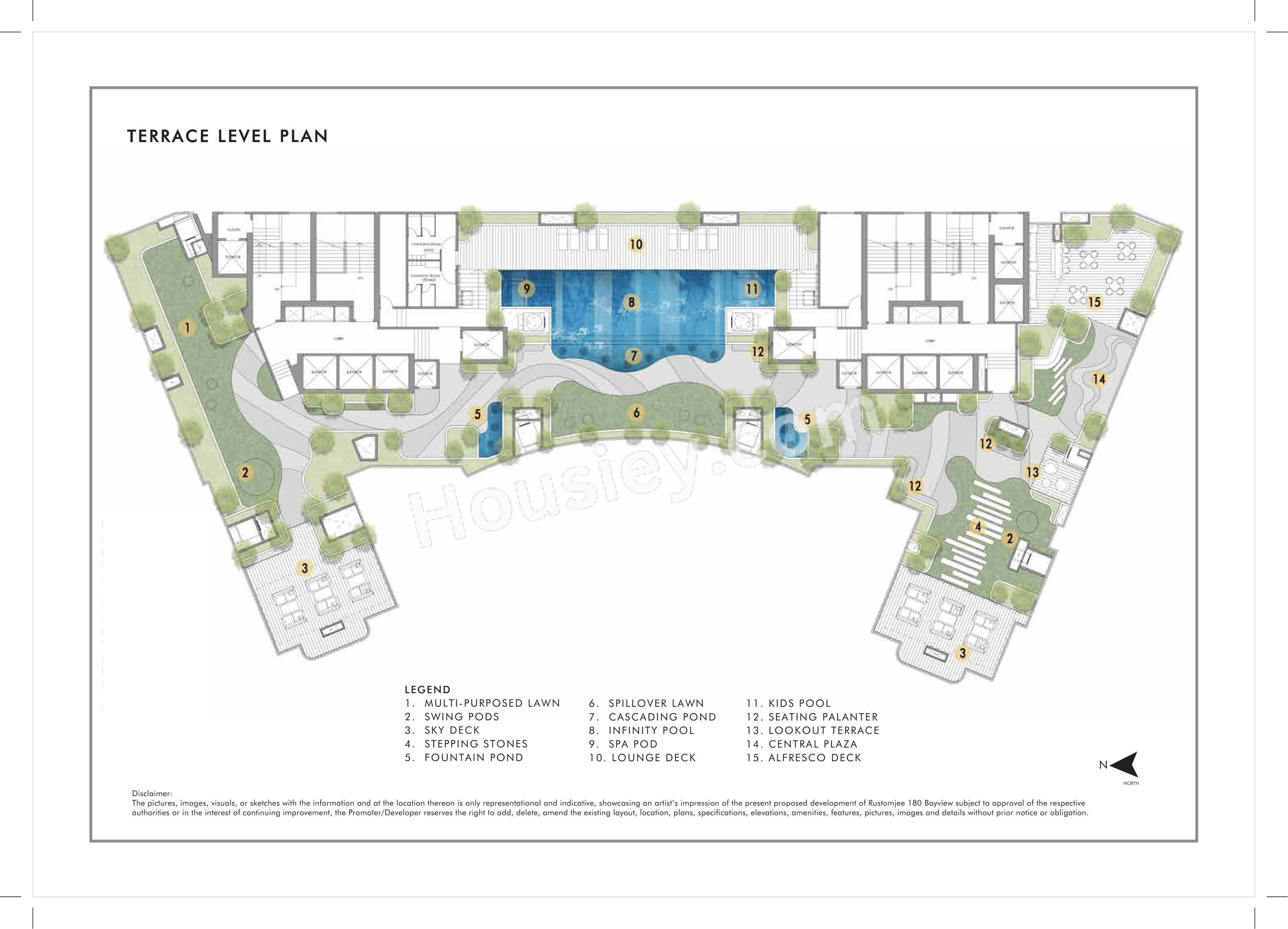 Rustomjee 180 Bayview Master Plan