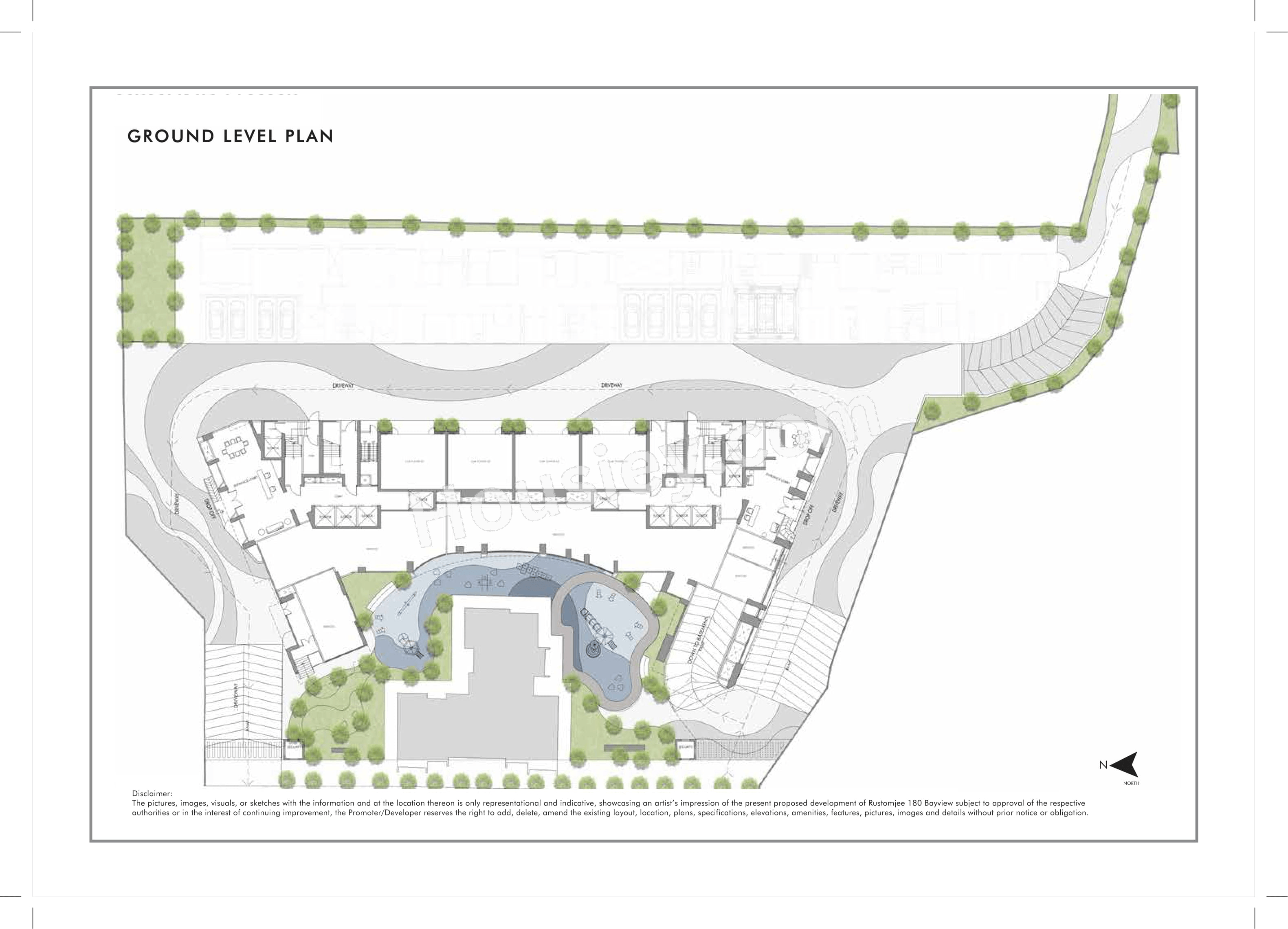 Rustomjee 180 Bayview Floor plan 4