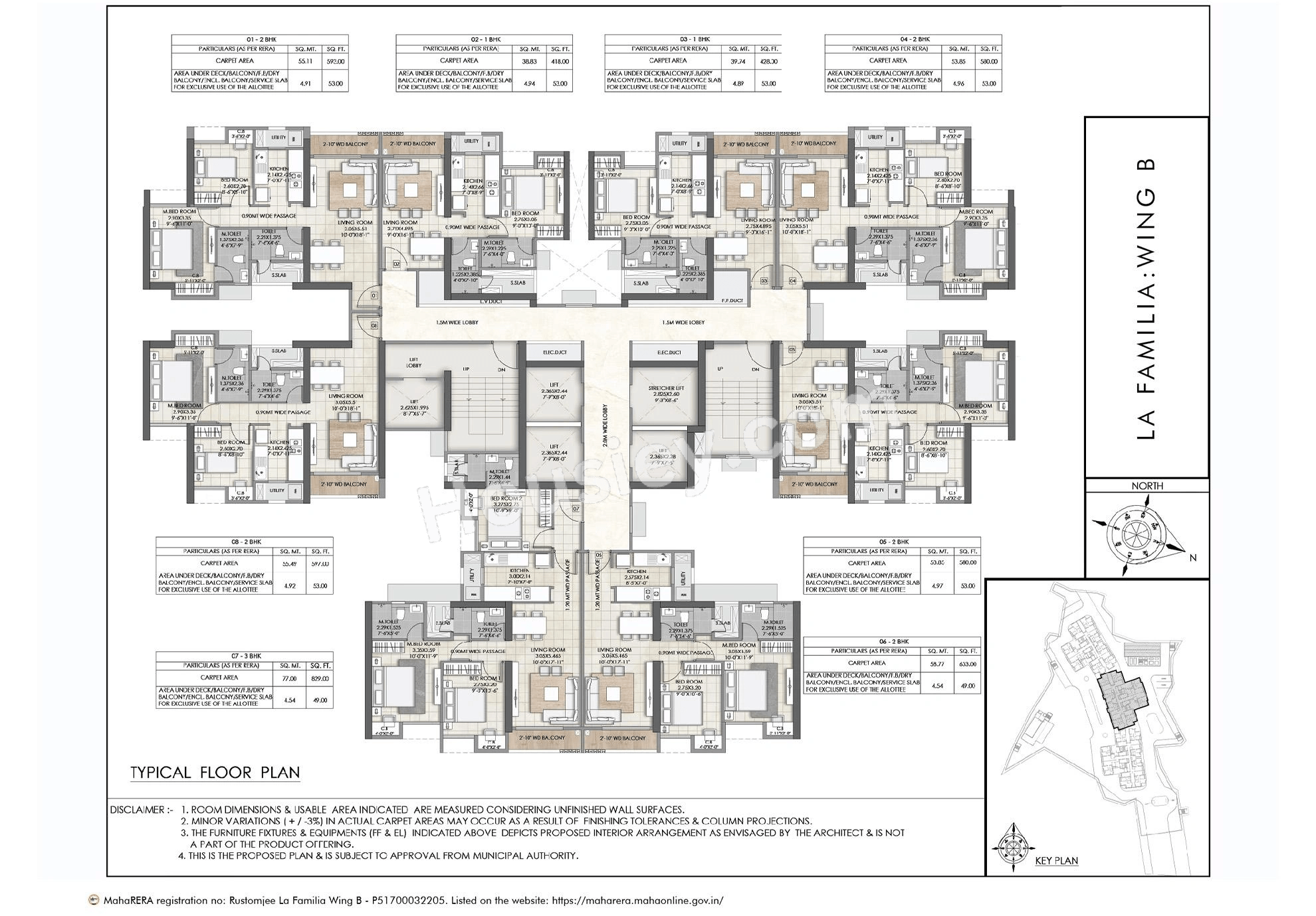 Rustomjee La Familia Floor plan 2