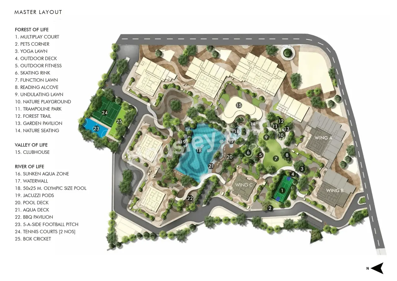 Rustomjee La Vie Master Plan
