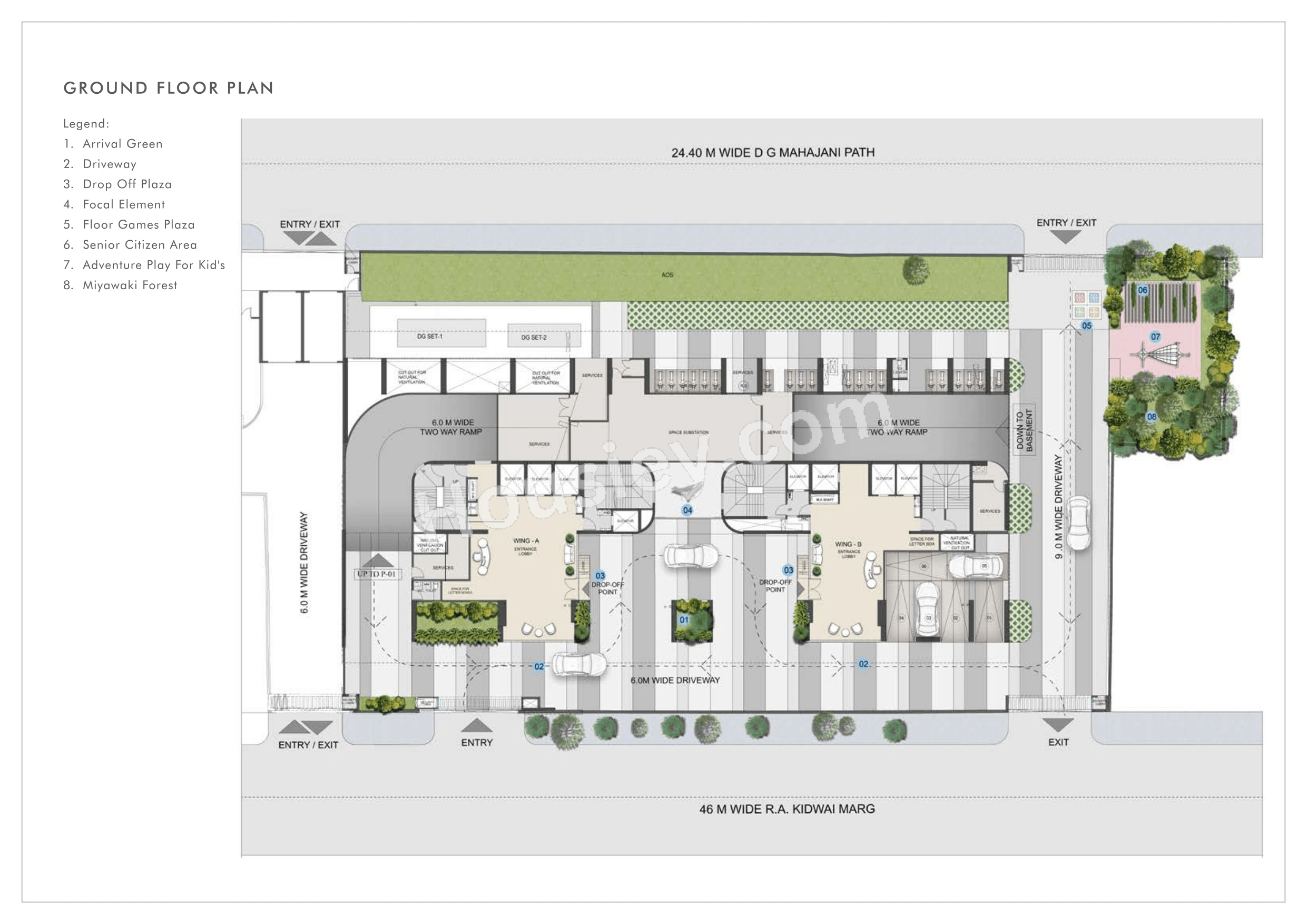 Rustomjee Vista Bay Floor plan 3