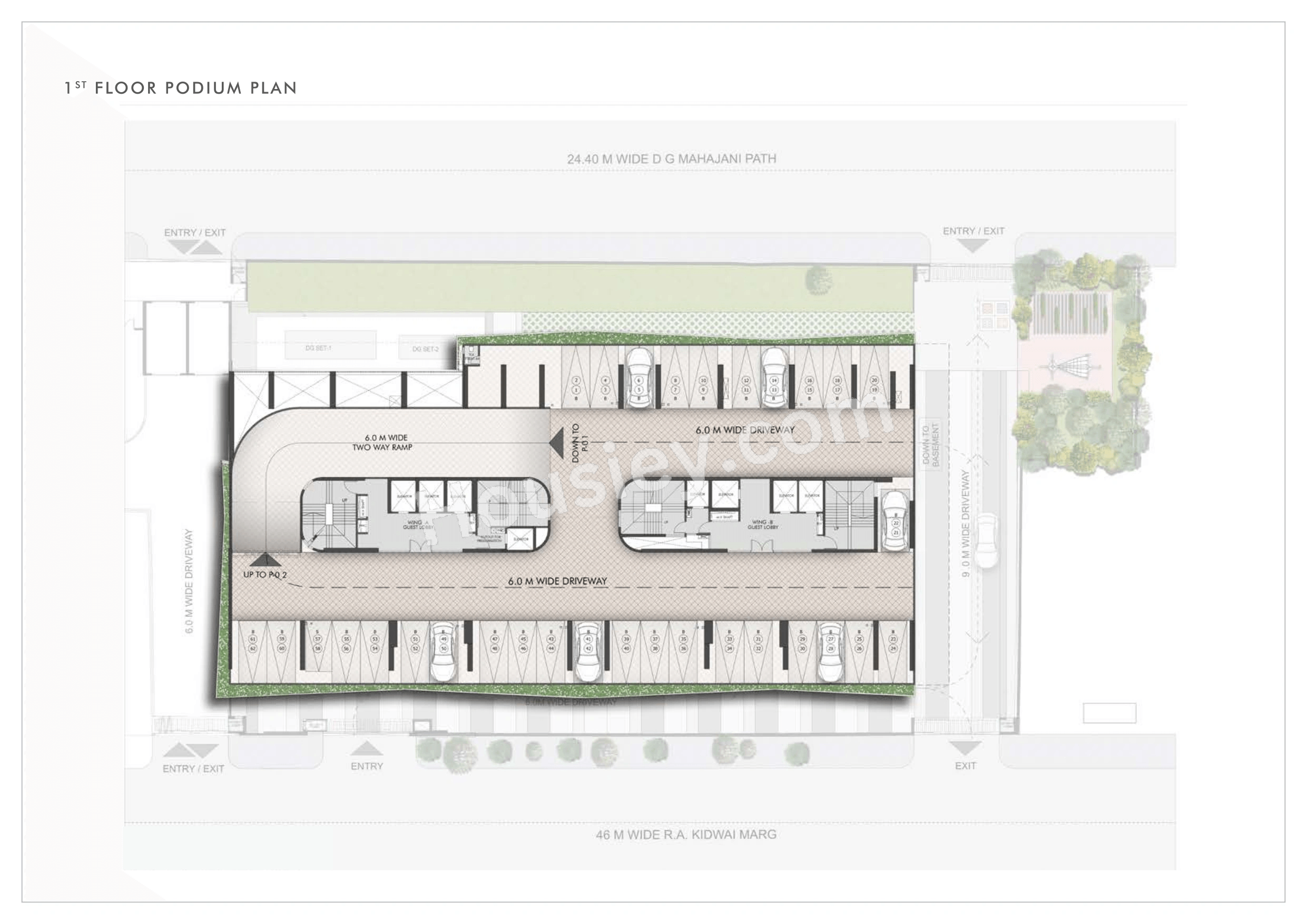 Rustomjee Vista Bay Floor plan 4