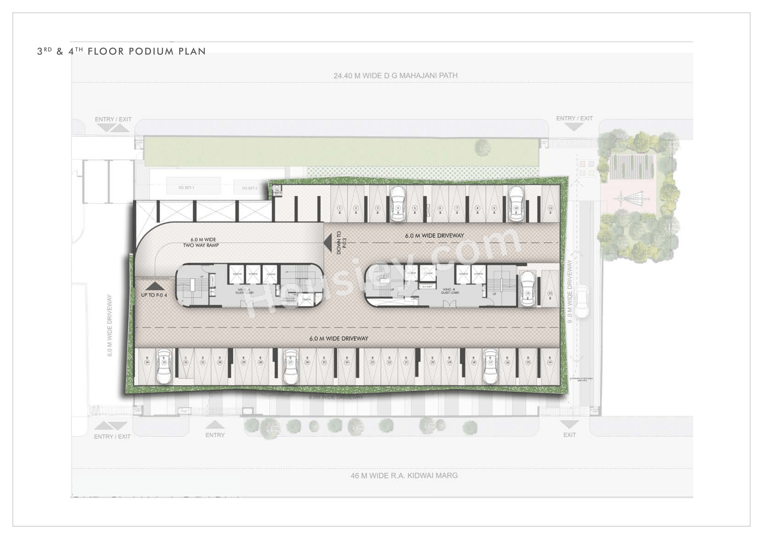 Rustomjee Vista Bay Floor plan 6