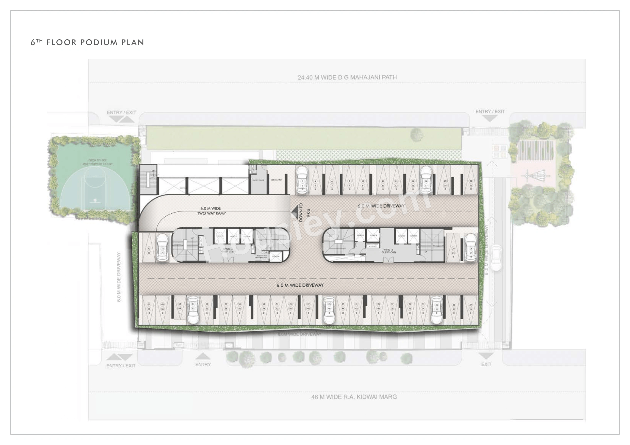Rustomjee Vista Bay Floor plan 7
