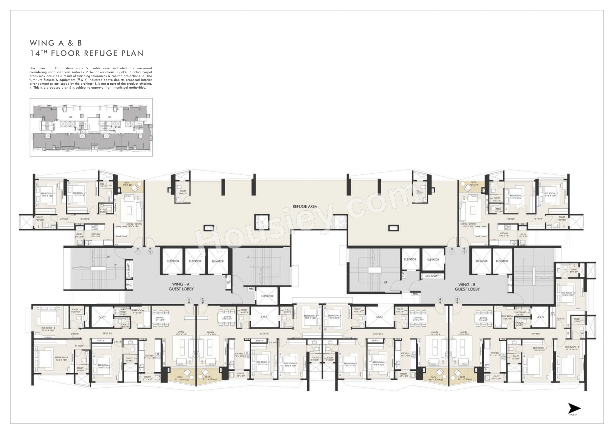 Rustomjee Vista Bay Floor plan 9