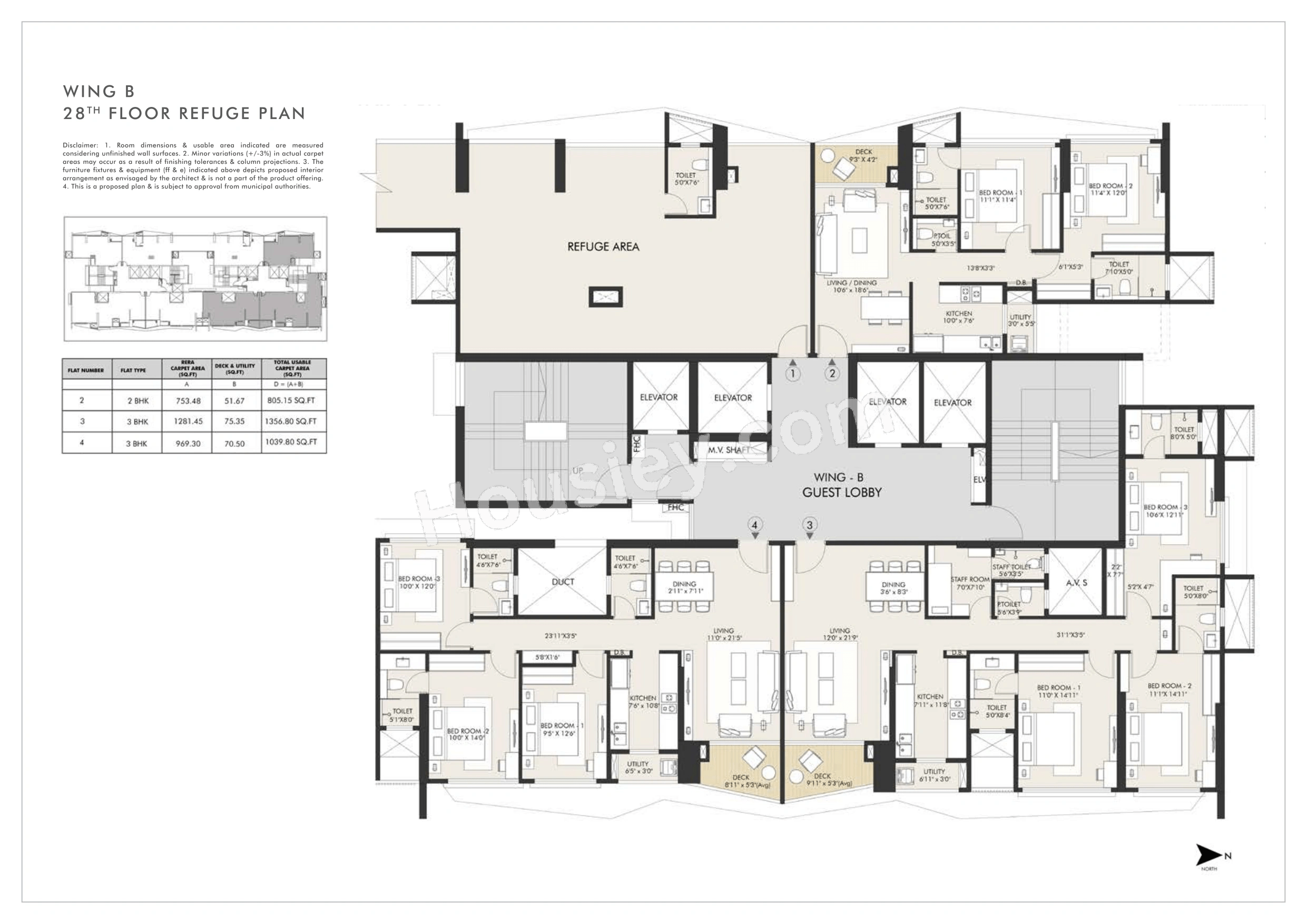 Rustomjee Vista Bay Floor plan 13