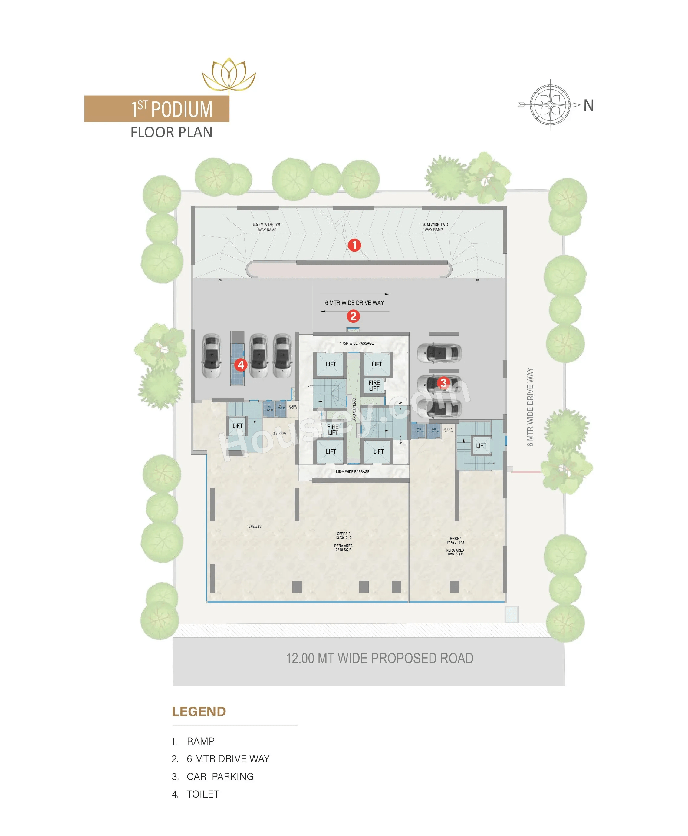 S D Crown Floor plan 4