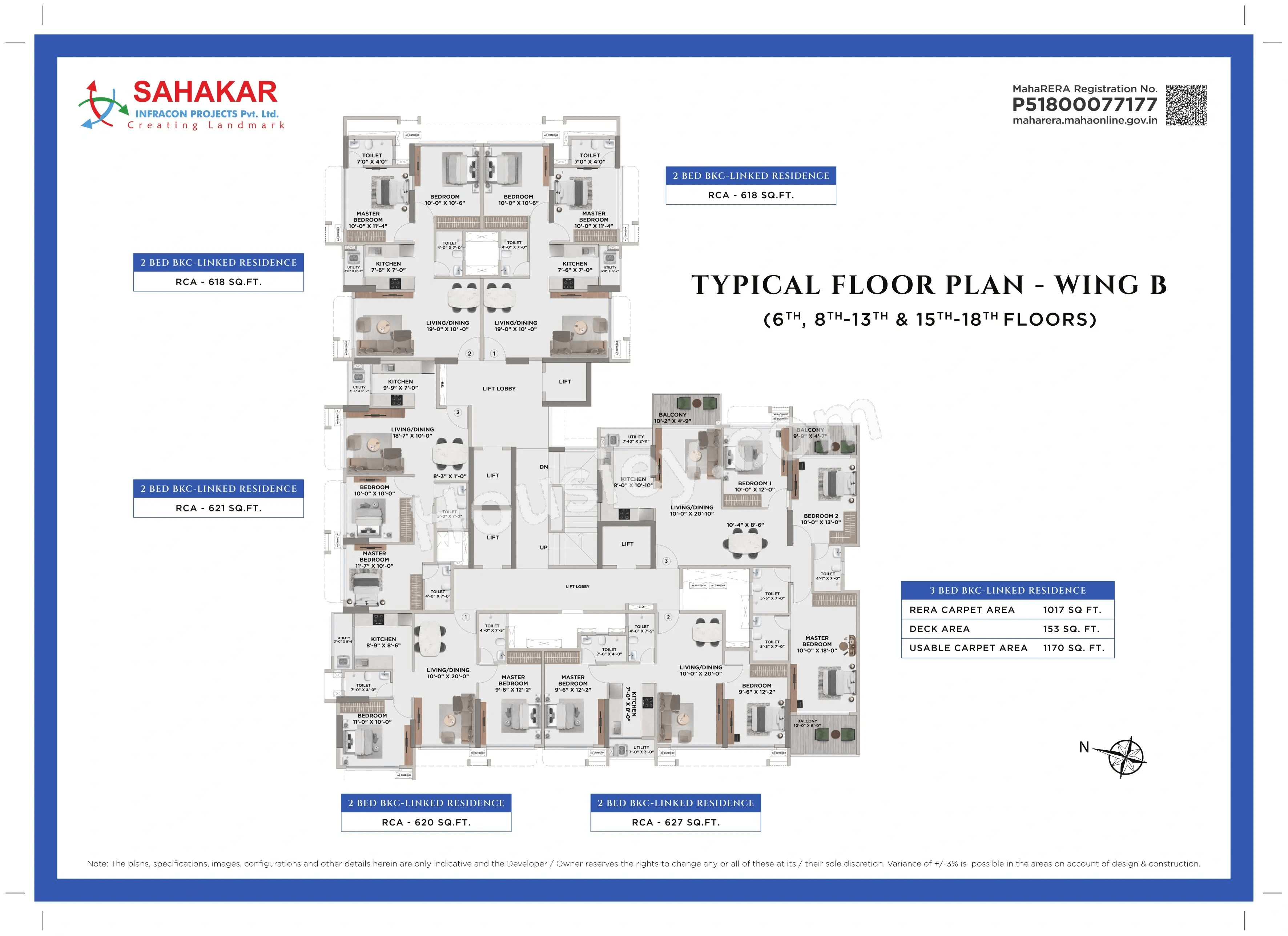 Sahakar Acropolis 1 Floor plan 10