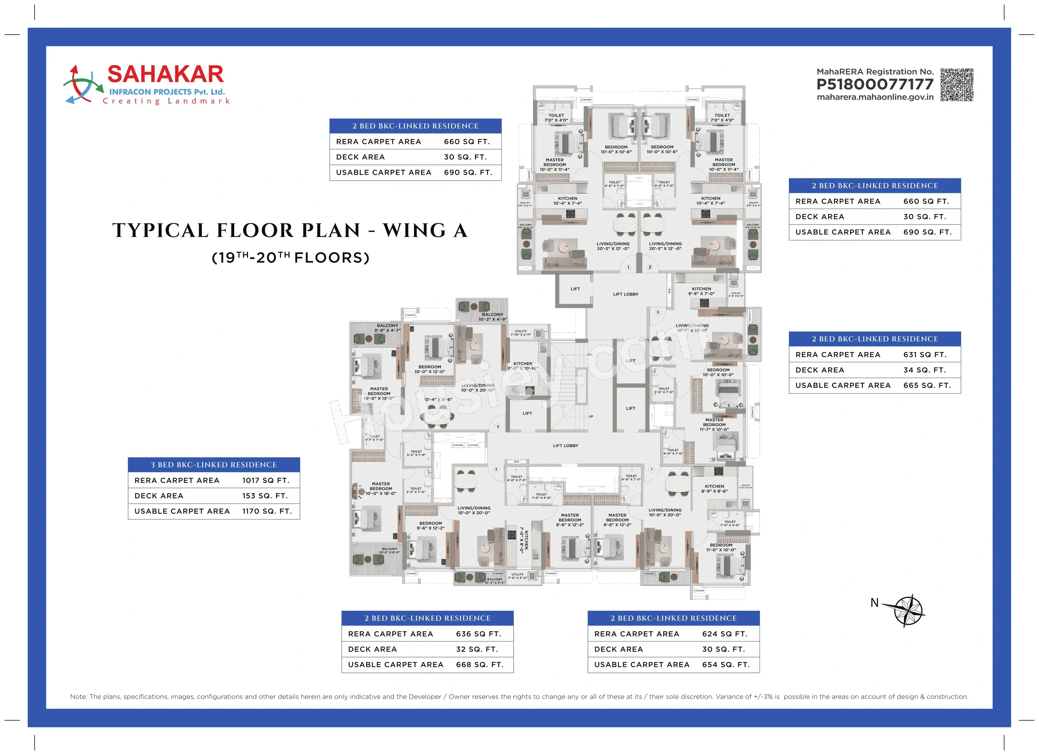 Sahakar Acropolis 2 Floor plan 3