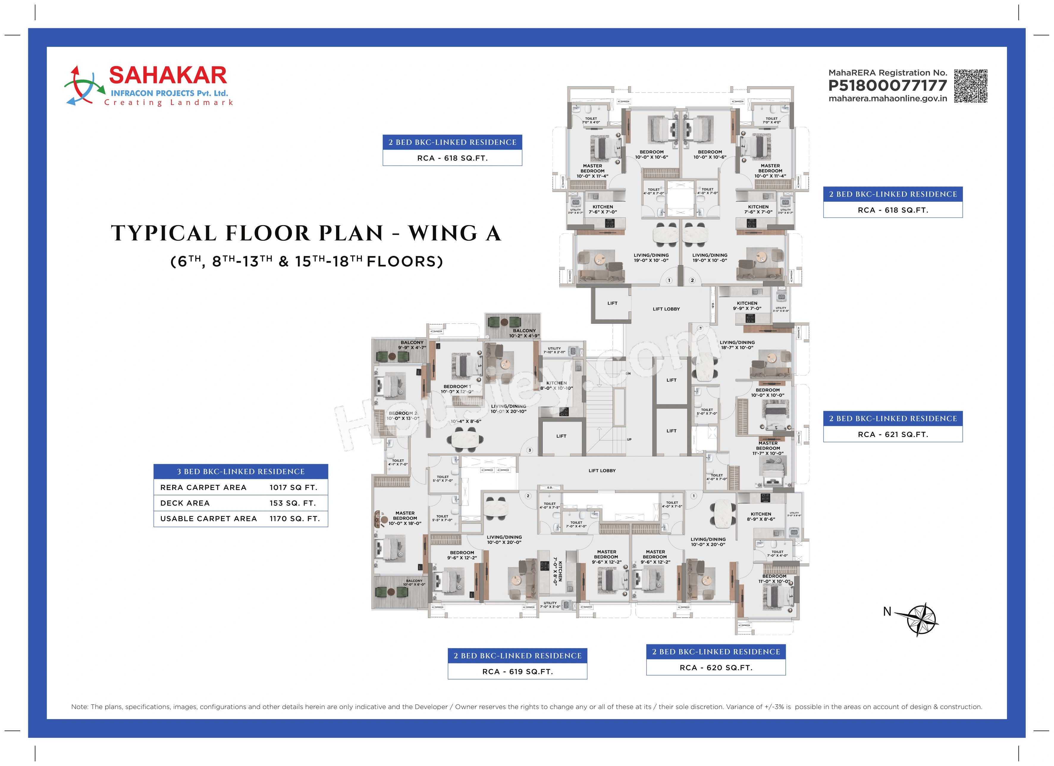 Sahakar Acropolis 2 Floor plan 4