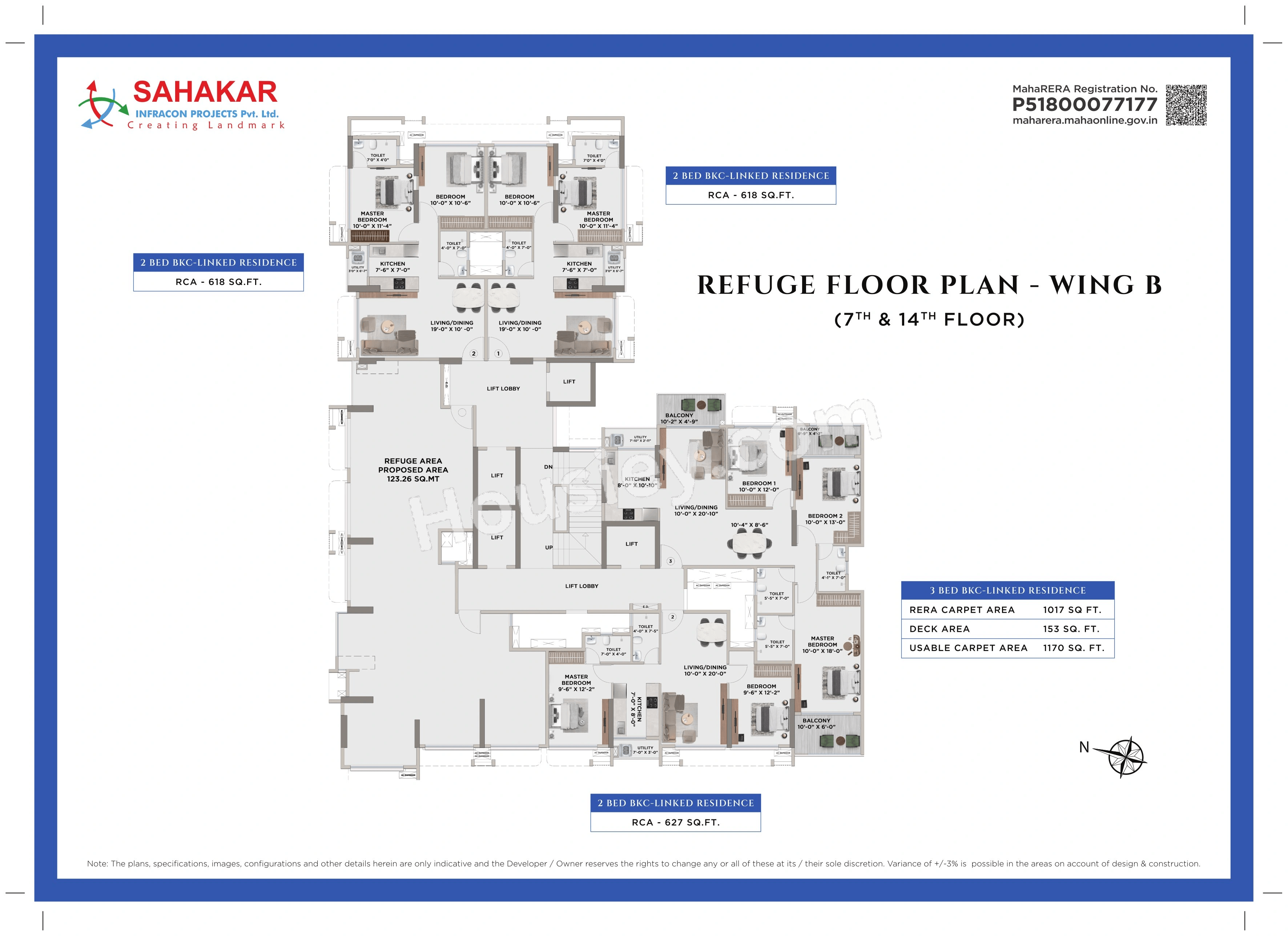 Sahakar Acropolis 2 Floor plan 5