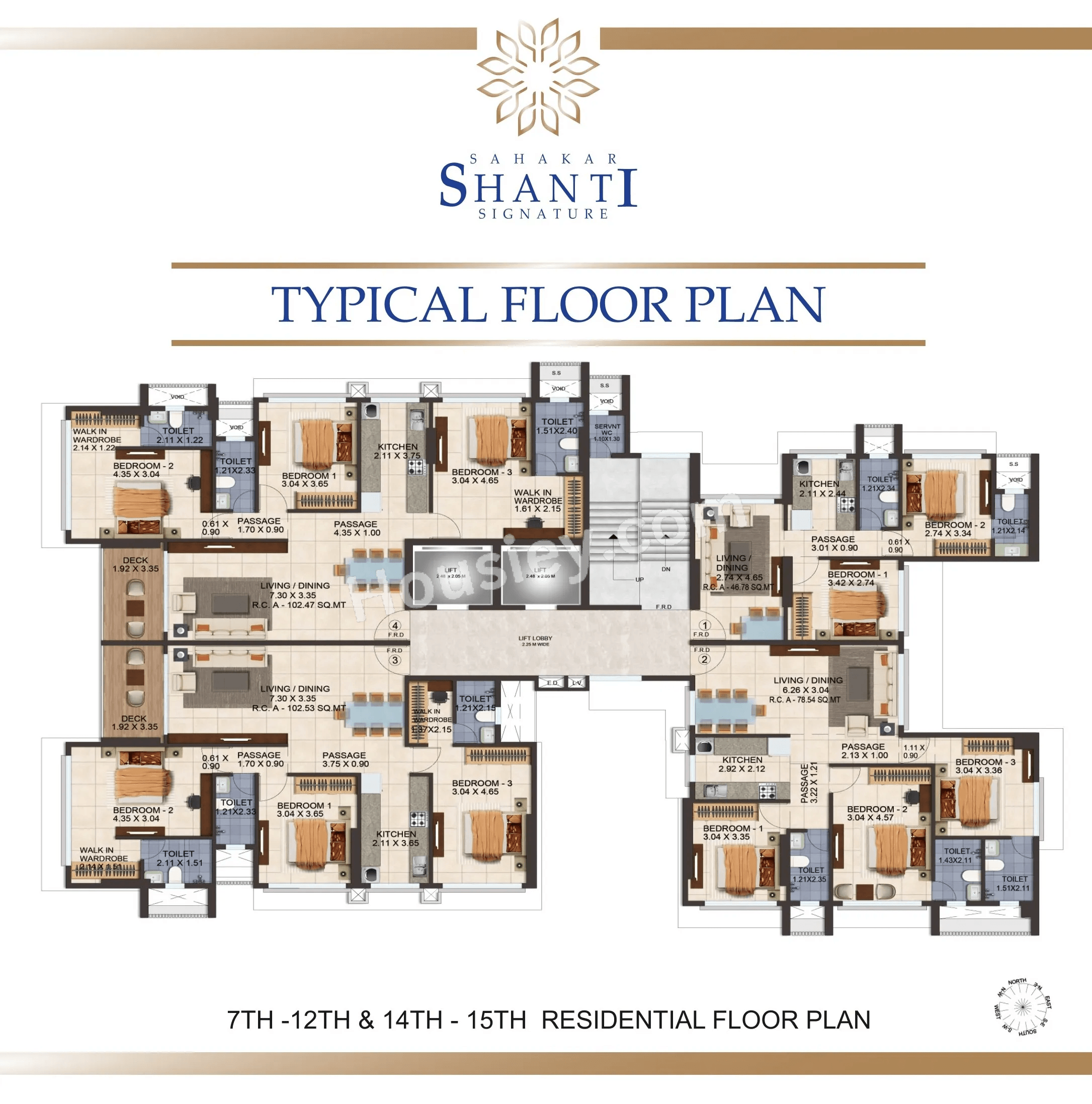 Sahakar Shanti Signature Floor Plan
