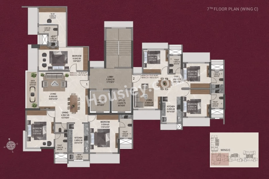 Sahakar The Vibe Floor plan 5
