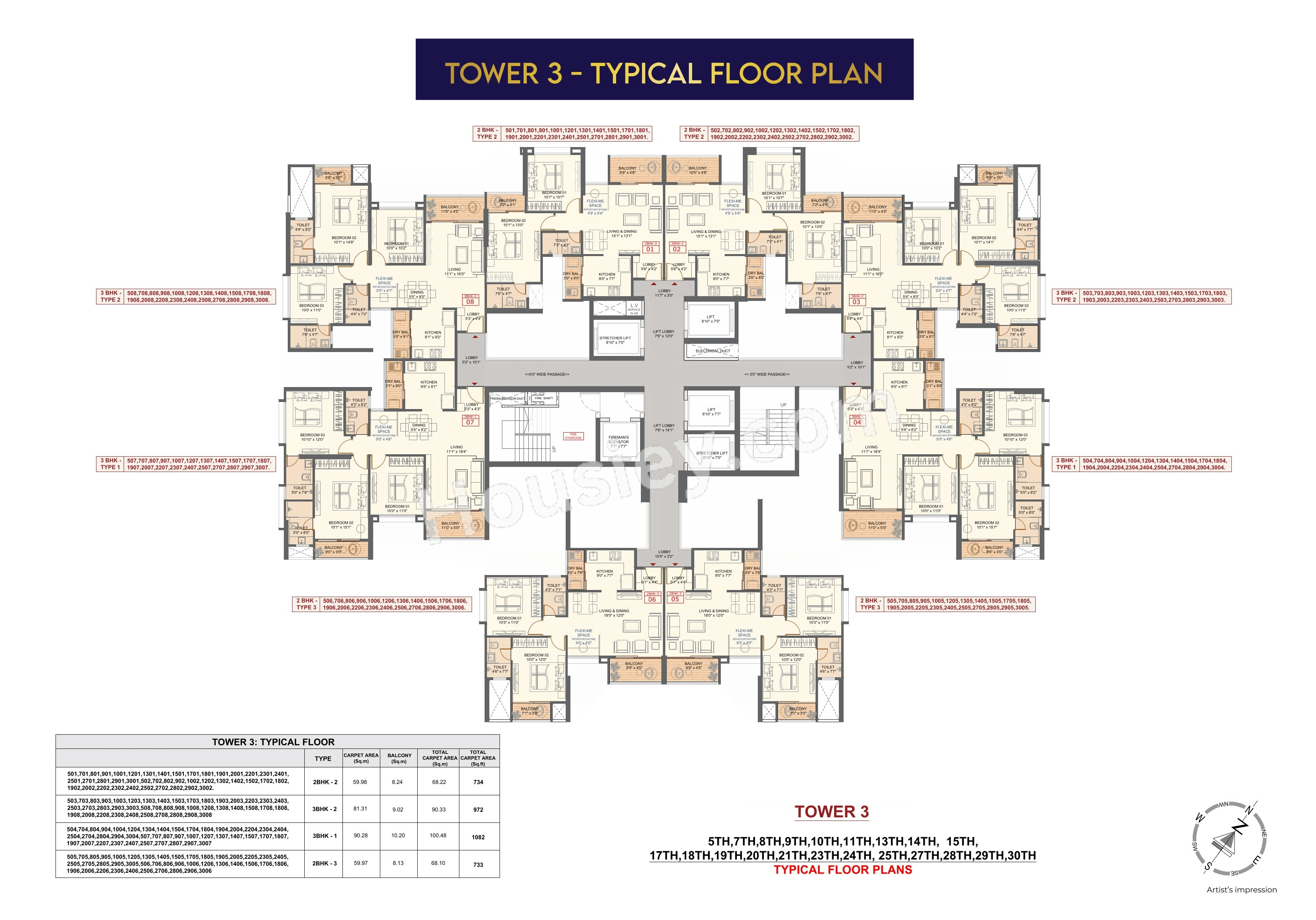Saheel Landmarc Floor plan 1