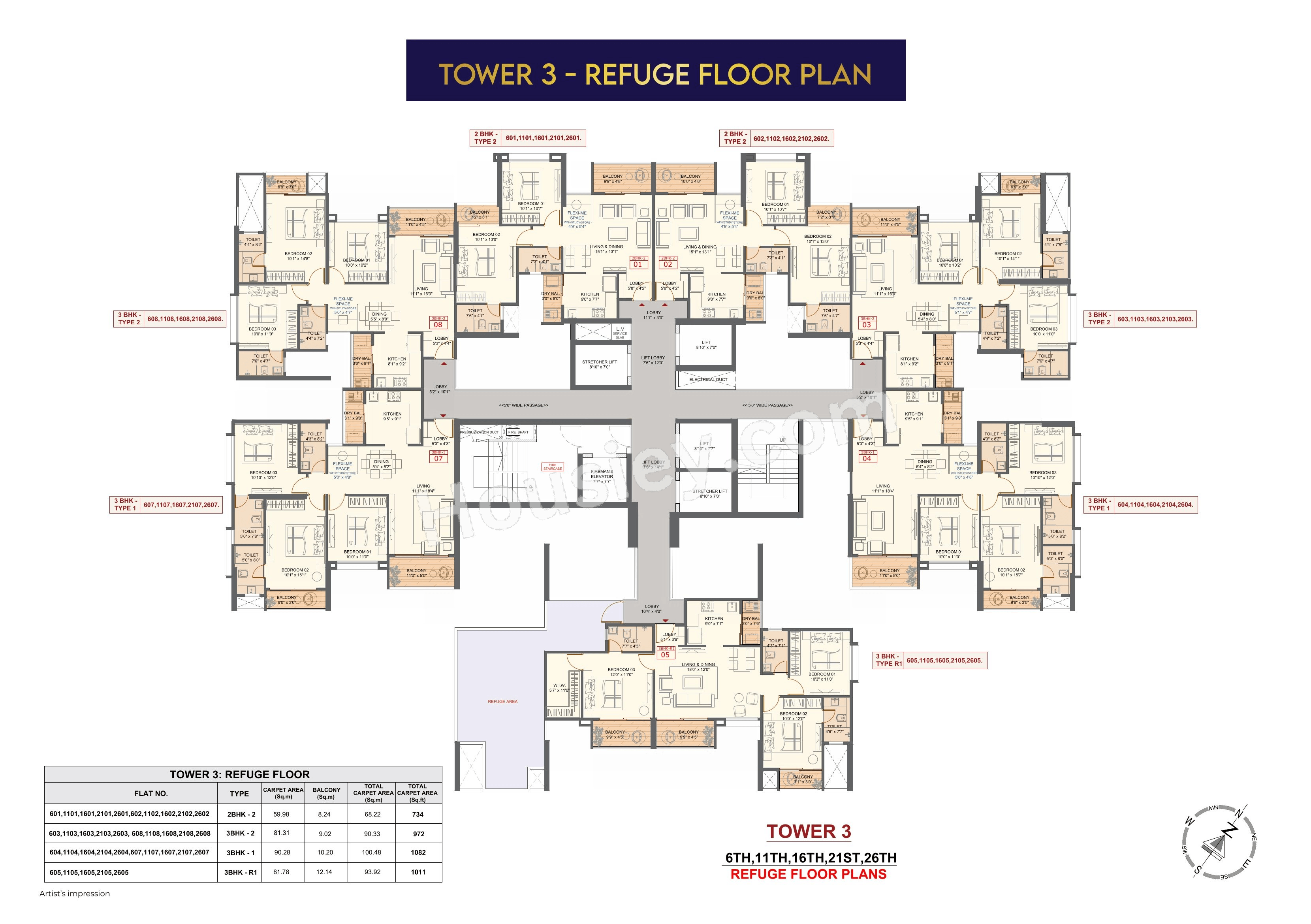 Saheel Landmarc Floor plan 2