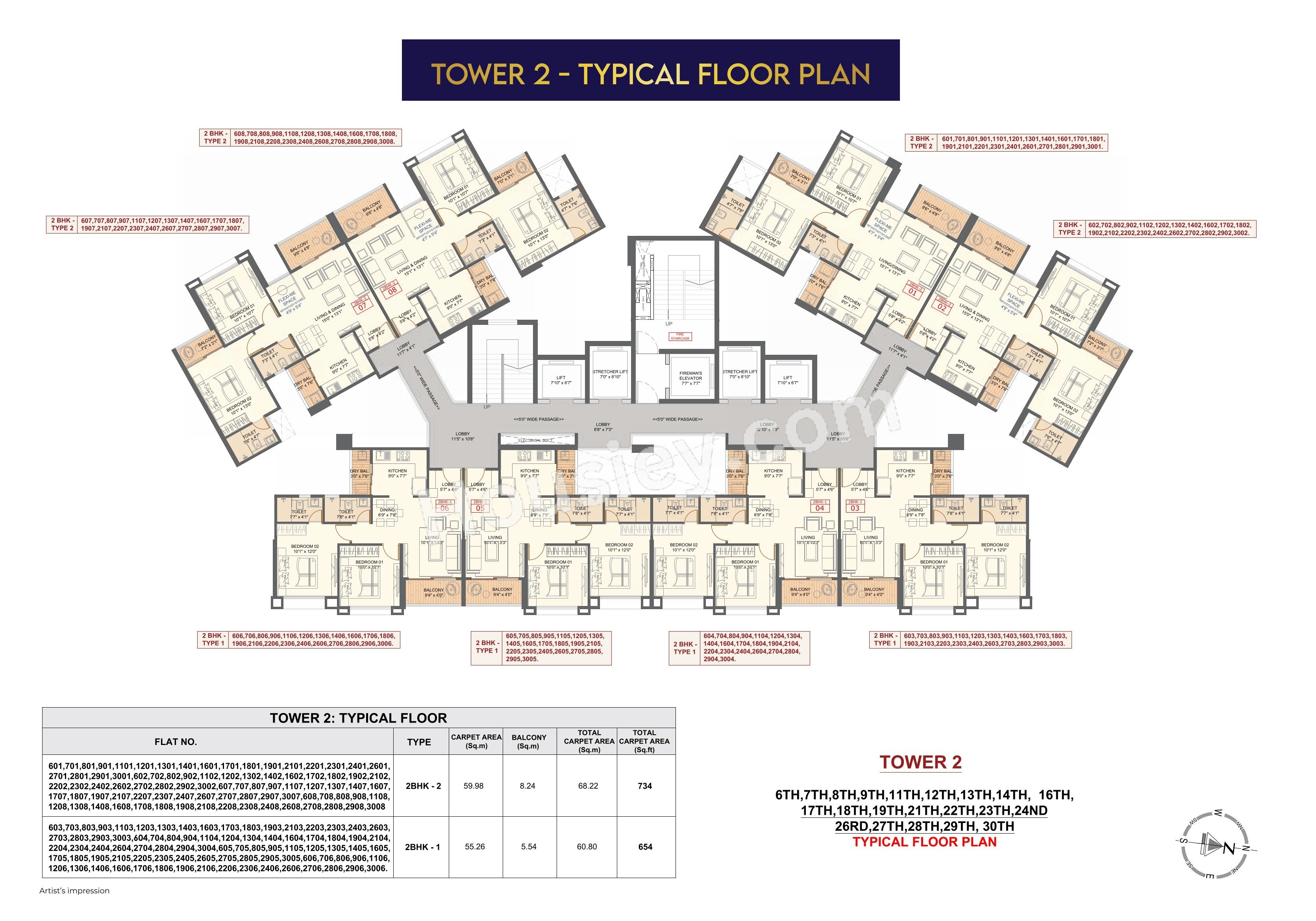 Saheel Landmarc Floor plan 3