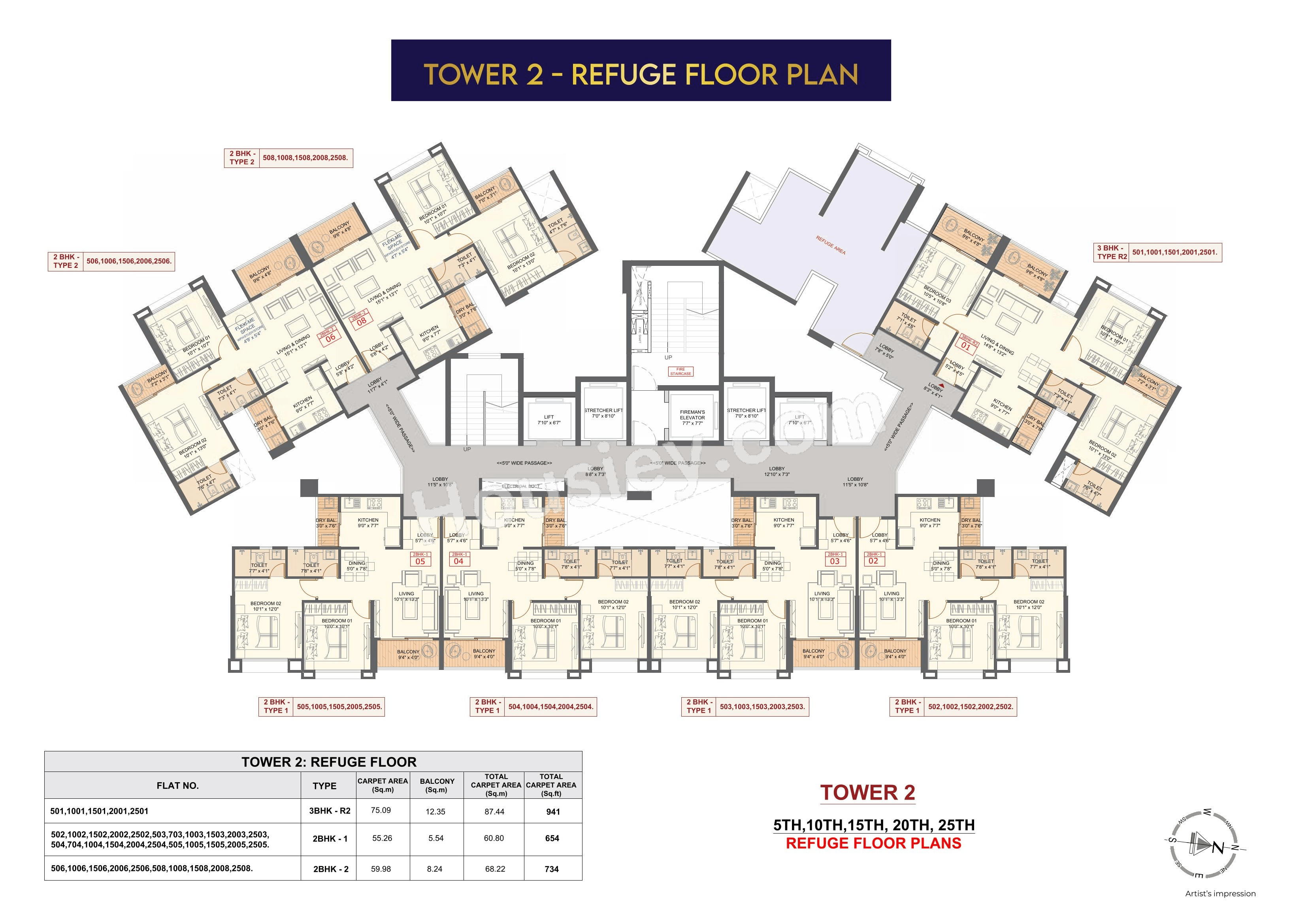 Saheel Landmarc Floor plan 4