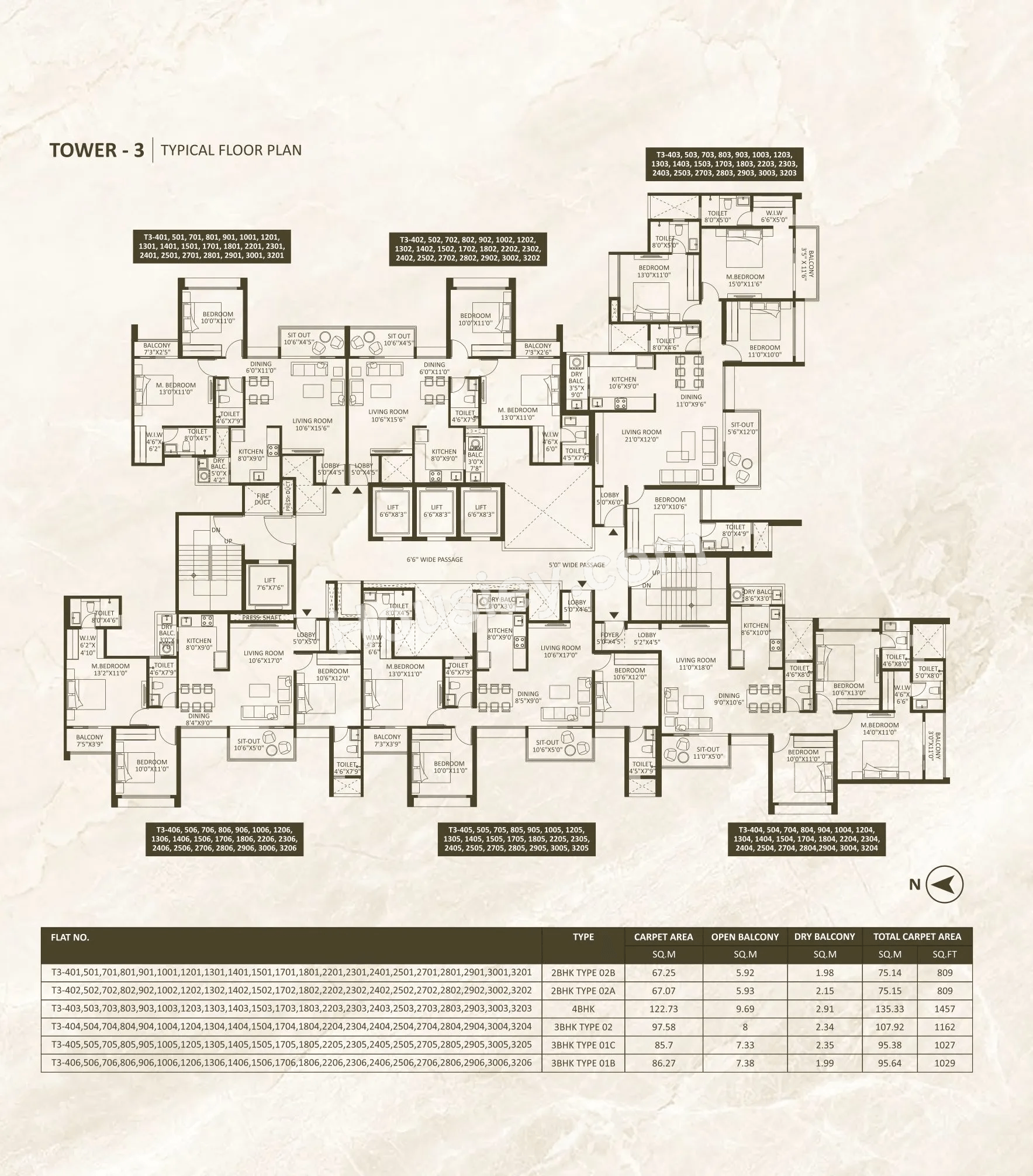 Saheel Luxton Floor plan 1