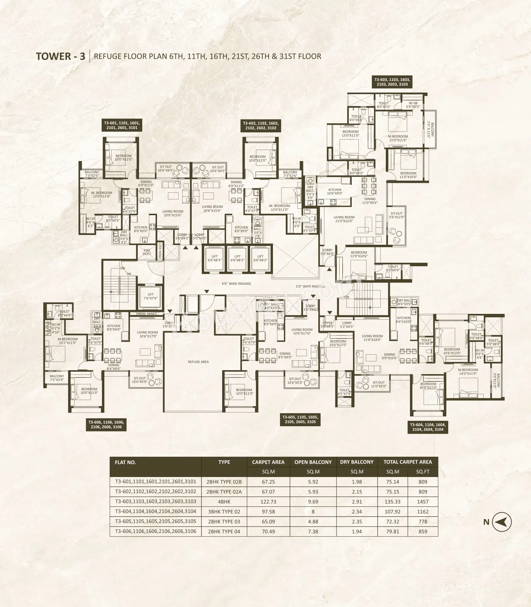 Saheel Luxton Floor plan 2