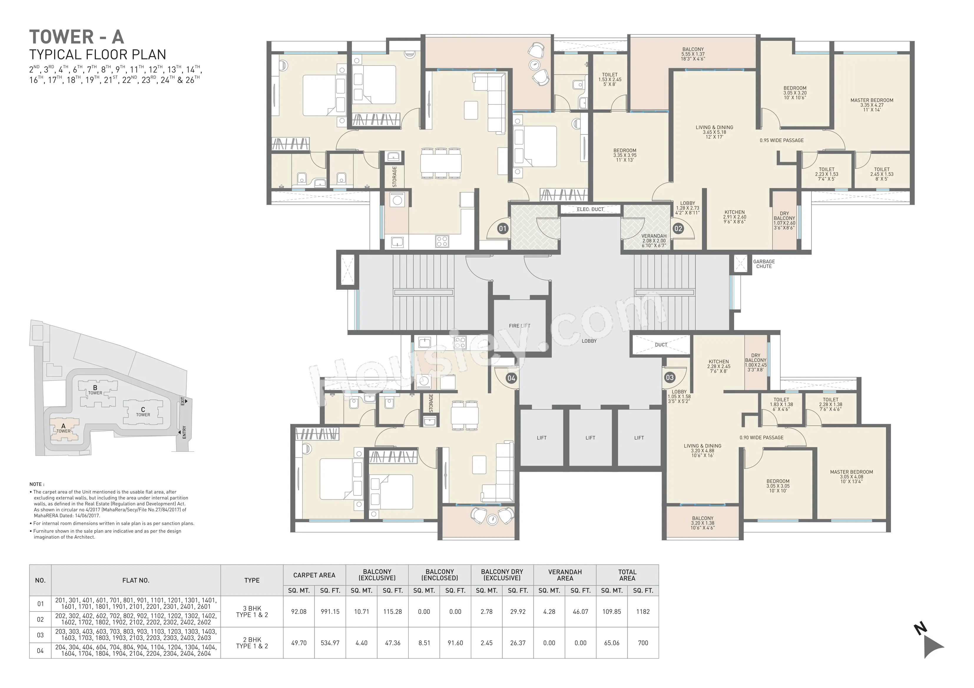 Sai Nisarg SkyLuxe Floor plan 5