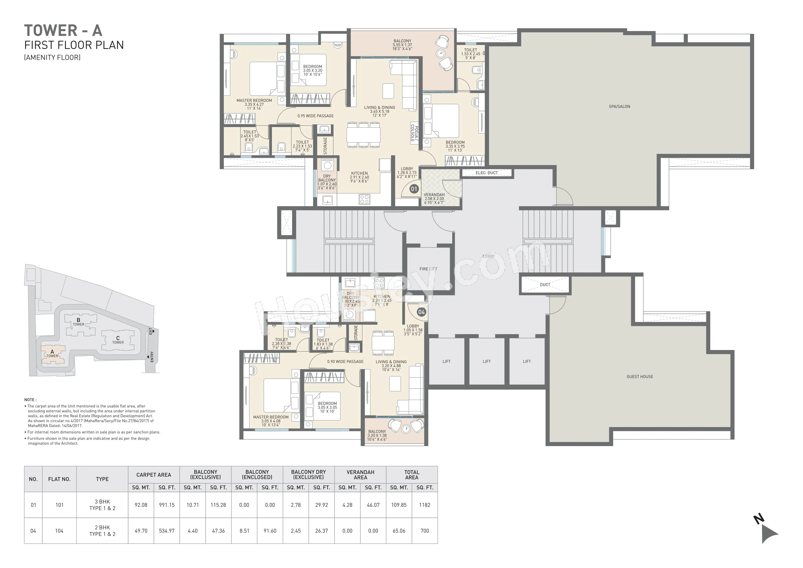 Sai Nisarg SkyLuxe Floor plan 7