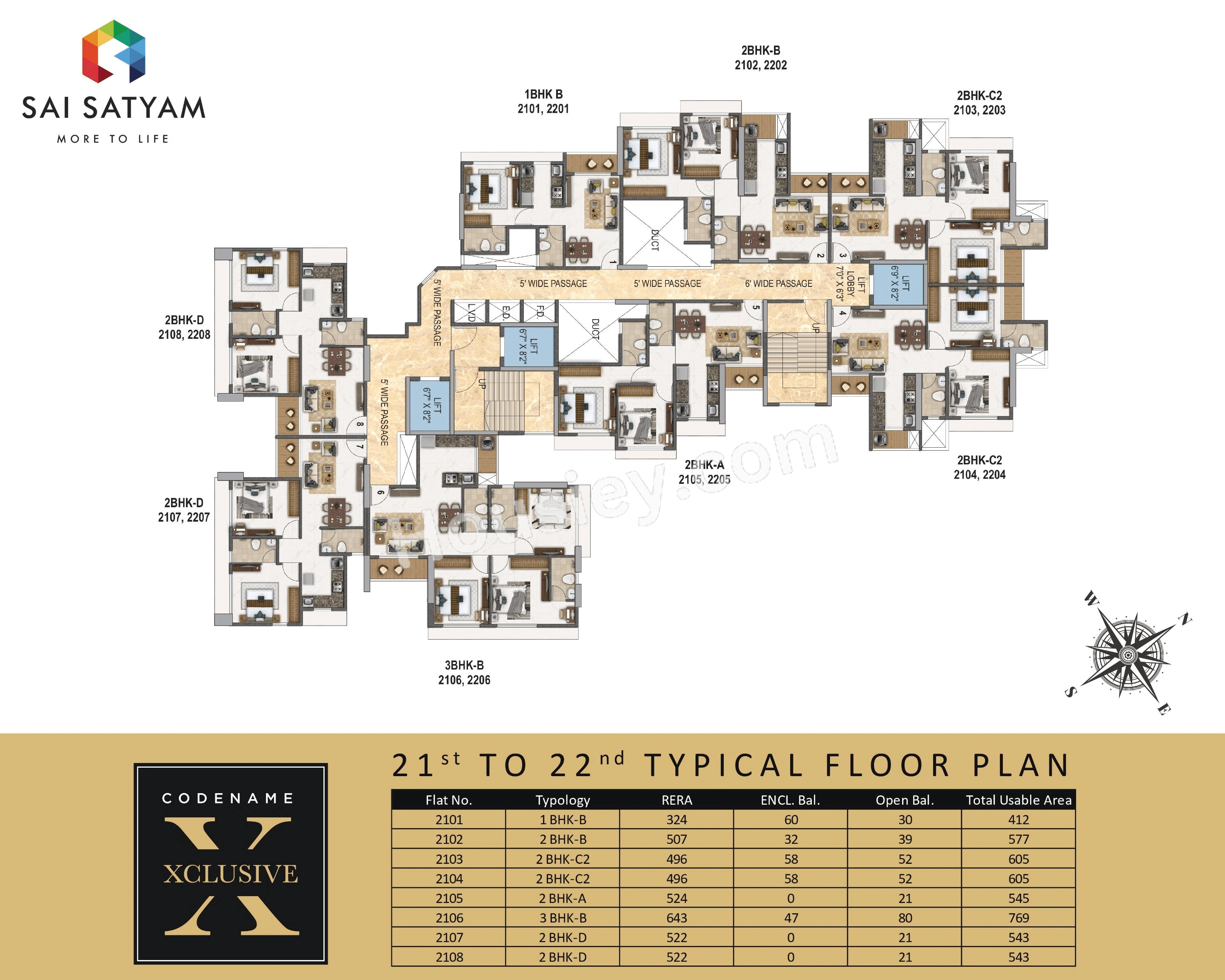 Sai Park street Floor plan 7