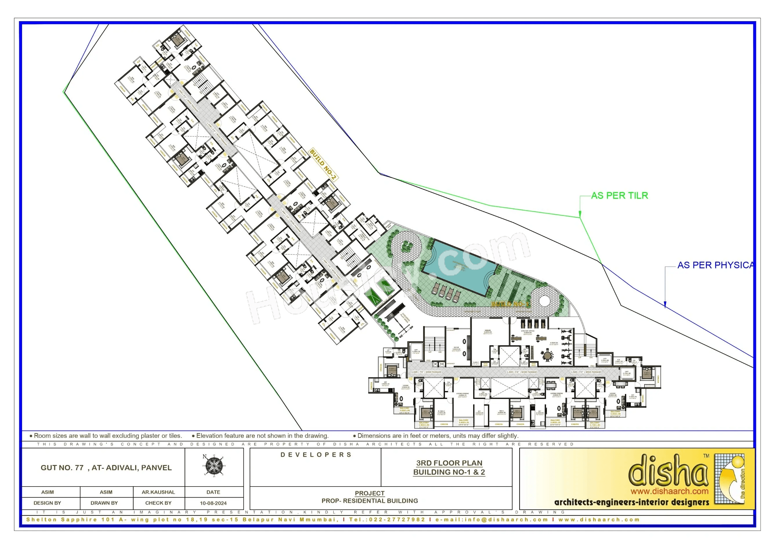 Sai Residency Floor plan 1